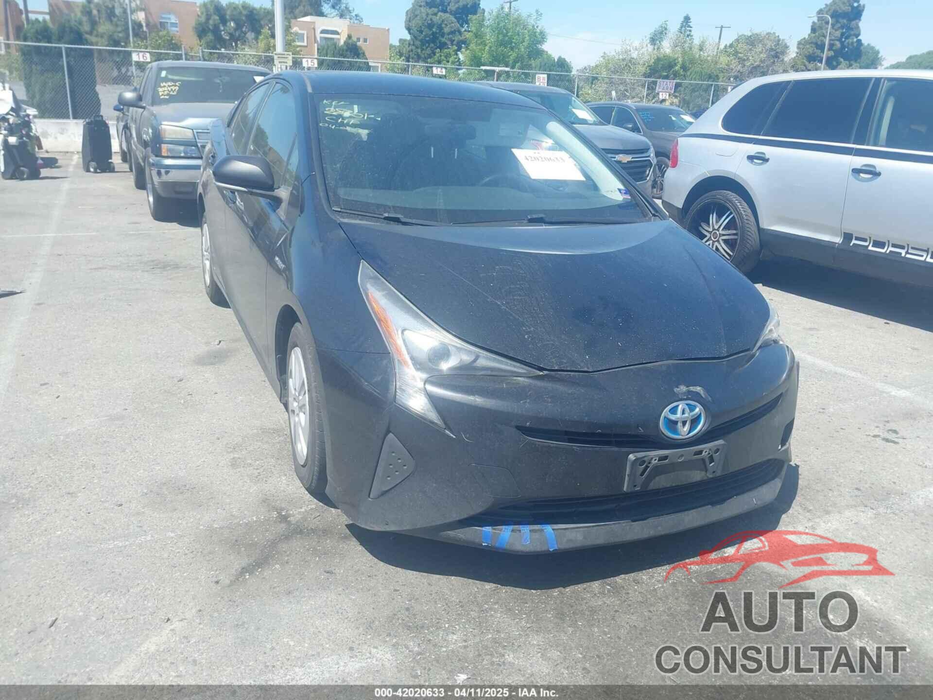 TOYOTA PRIUS 2016 - JTDKBRFUXG3003787