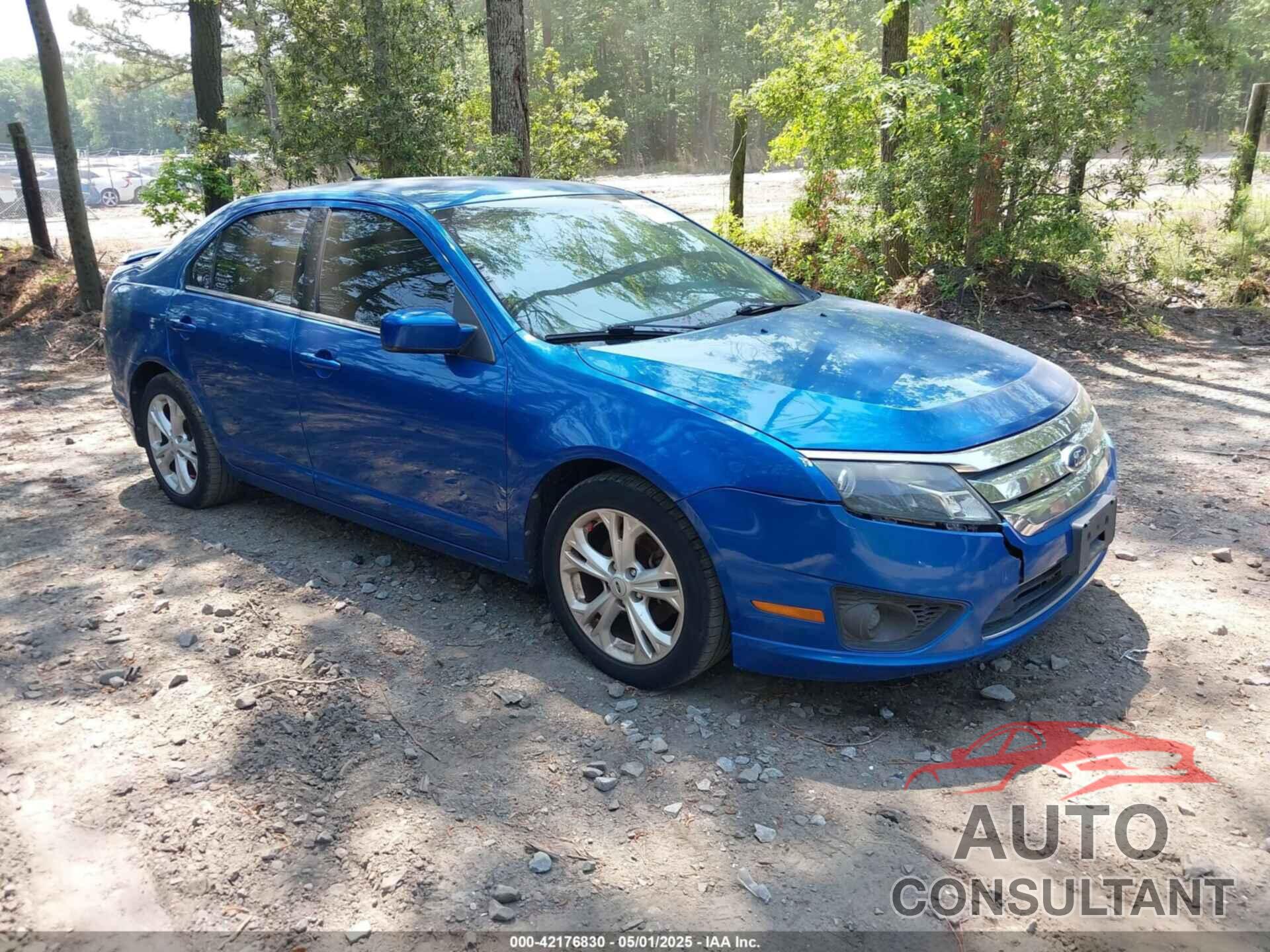 FORD FUSION 2012 - 3FAHP0HAXCR184823