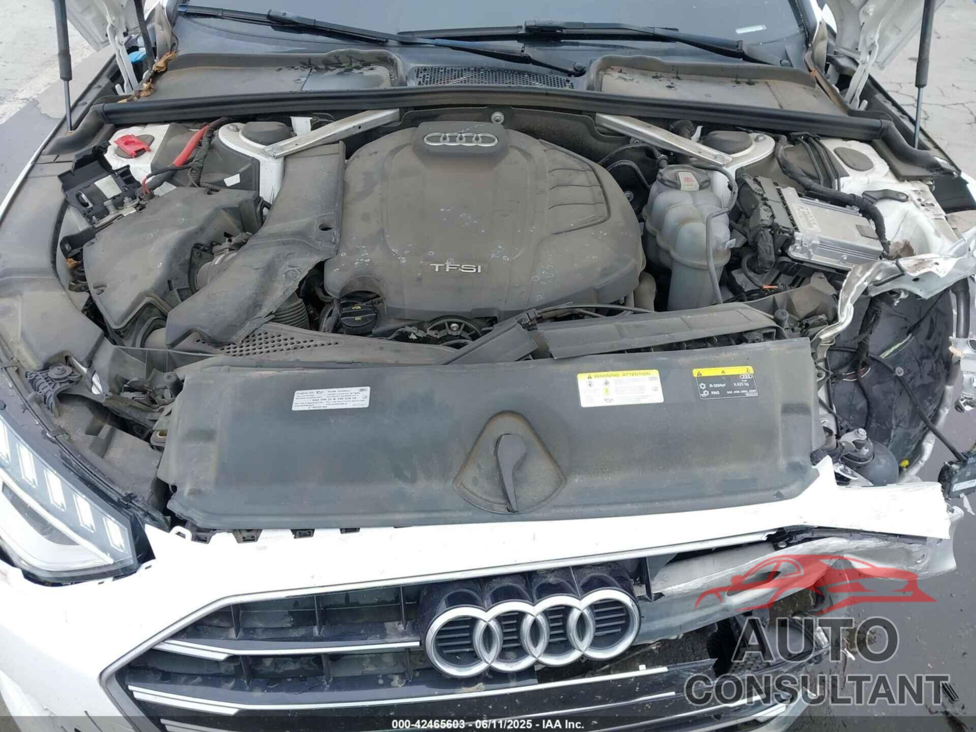 AUDI A4 2020 - WAUHMAF41LN004876