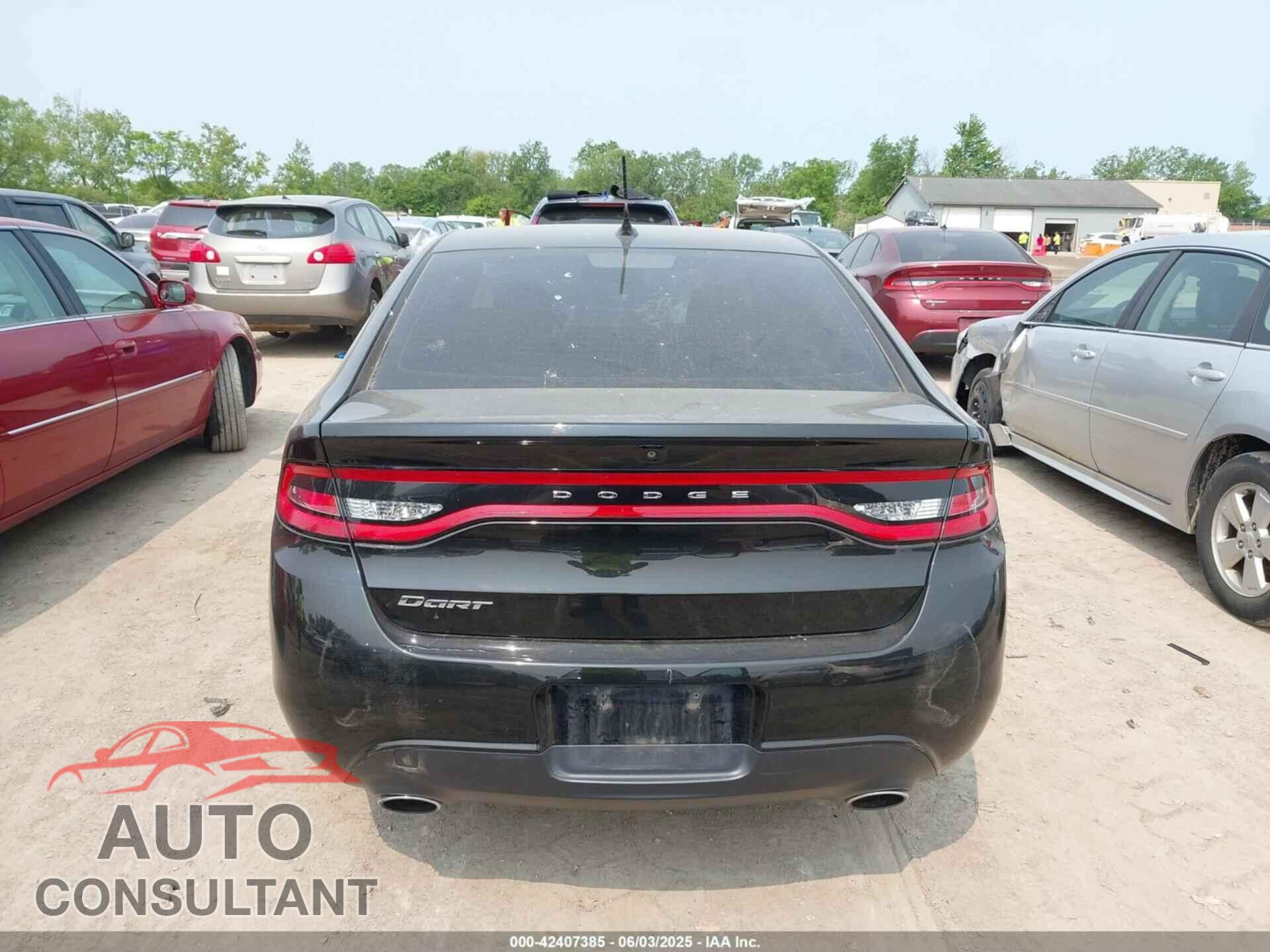 DODGE DART 2015 - 1C3CDFBB0FD391188