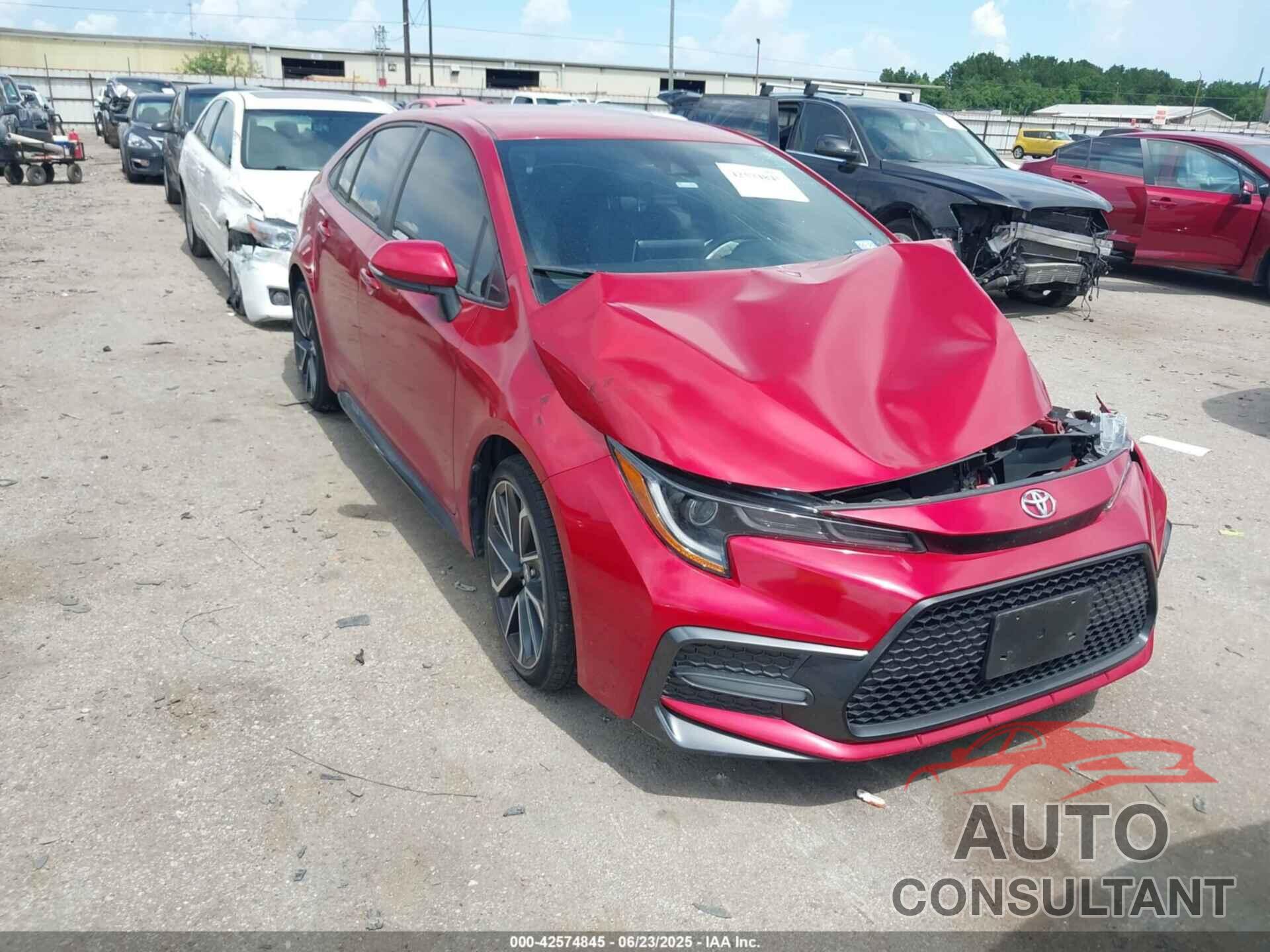 TOYOTA COROLLA 2020 - JTDS4RCE9LJ009951