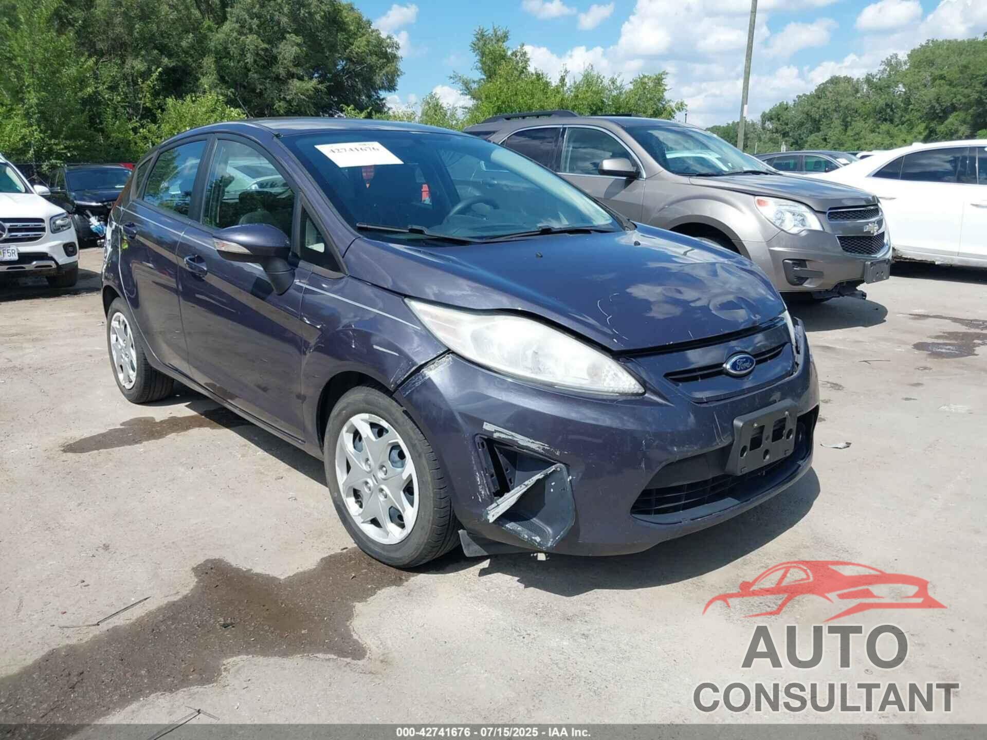 FORD FIESTA 2013 - 3FADP4EJ5DM193552