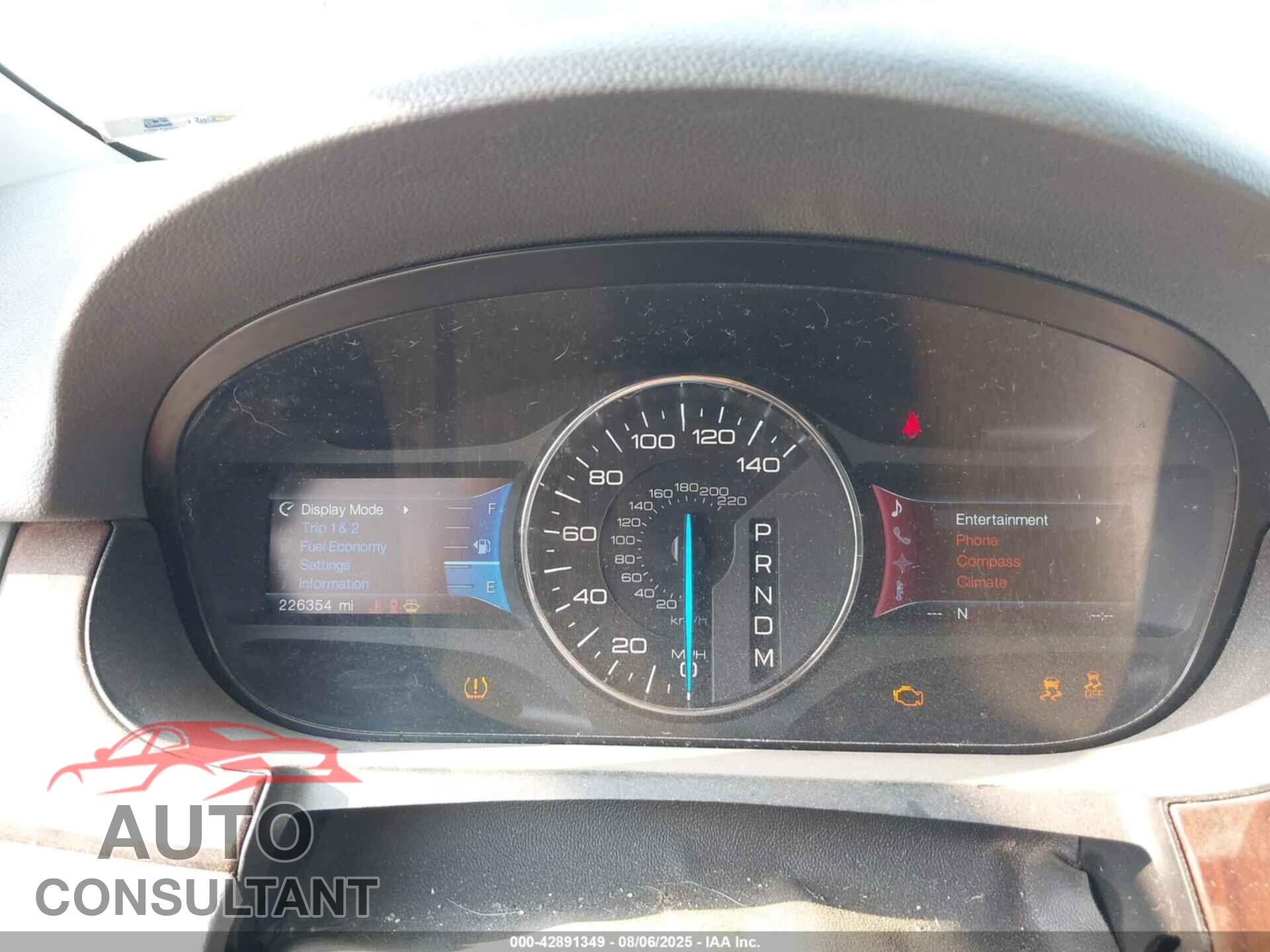 FORD EDGE 2012 - 2FMDK3KC4CBA09013