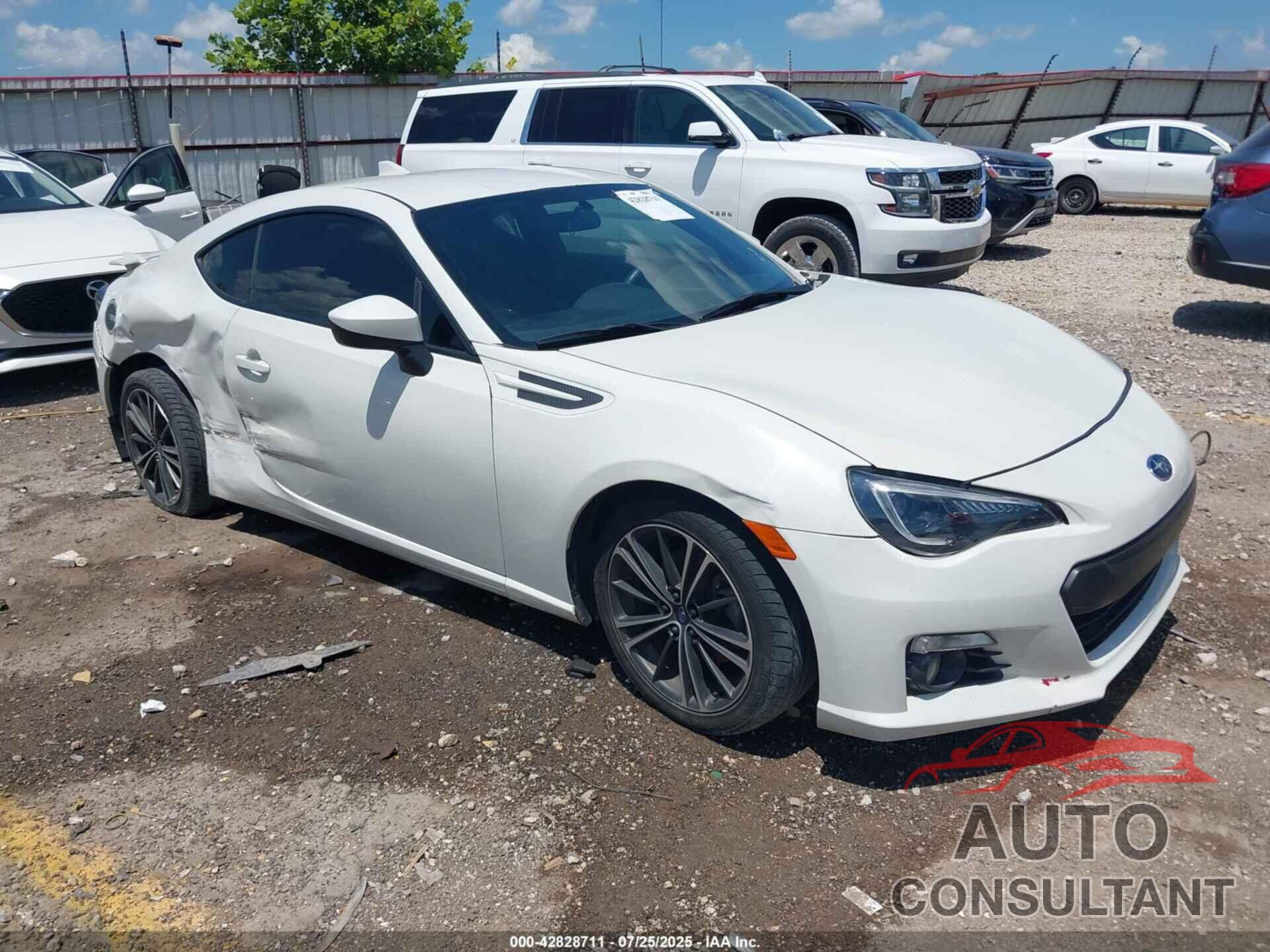SUBARU BRZ 2015 - JF1ZCAC18F9603071