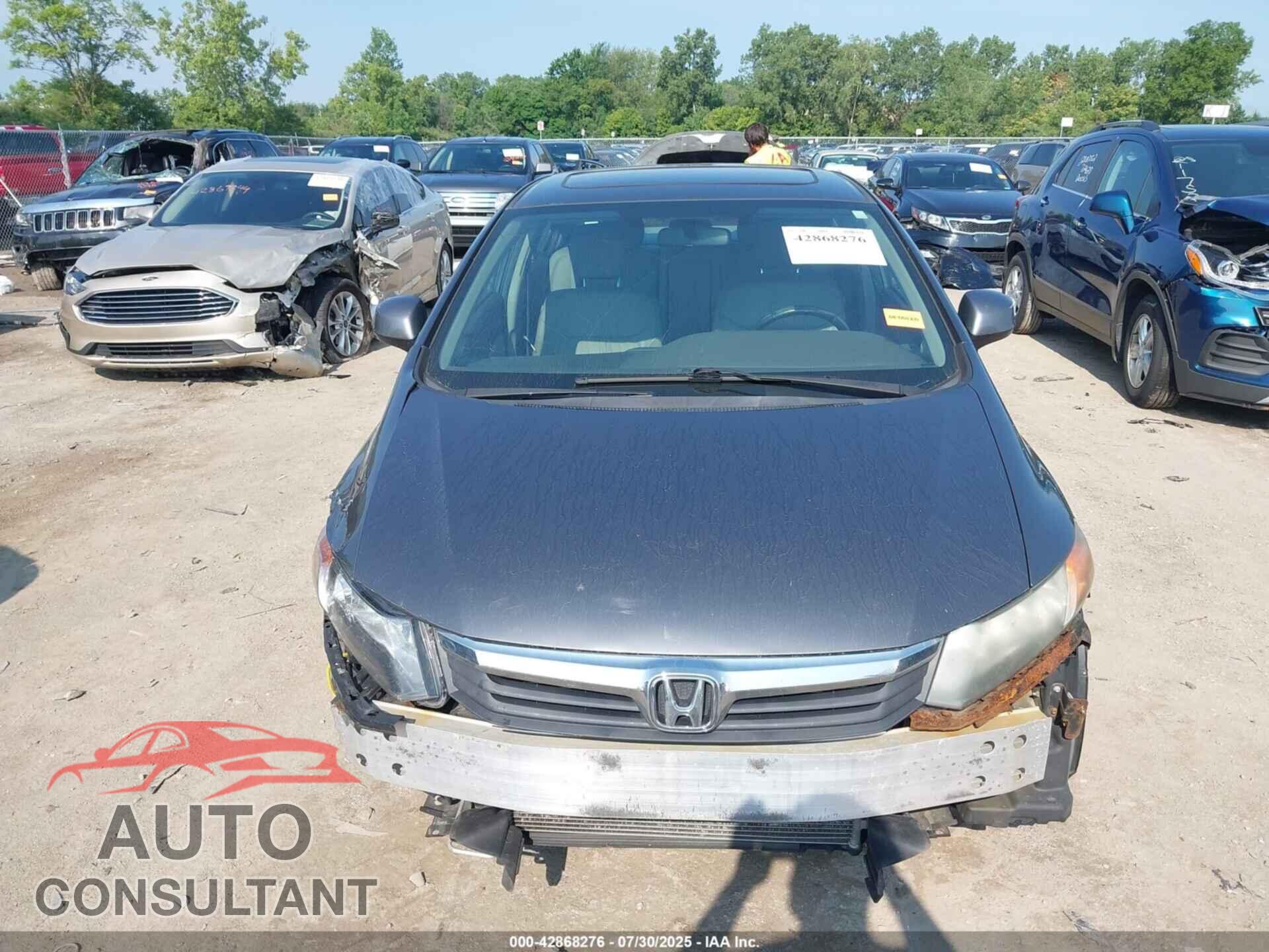 HONDA CIVIC 2012 - 2HGFB2F94CH525196