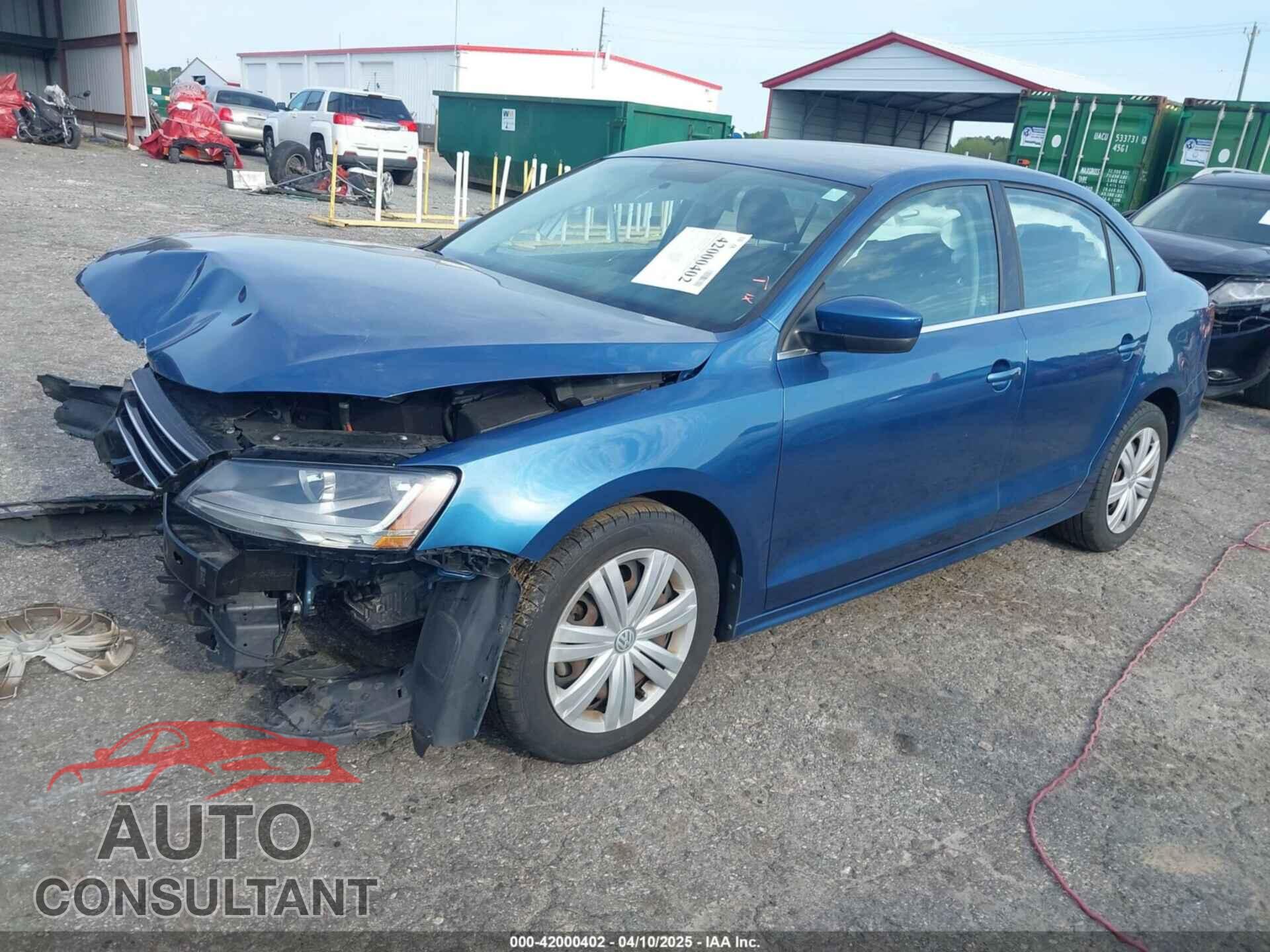 VOLKSWAGEN JETTA 2017 - 3VW2B7AJXHM298419