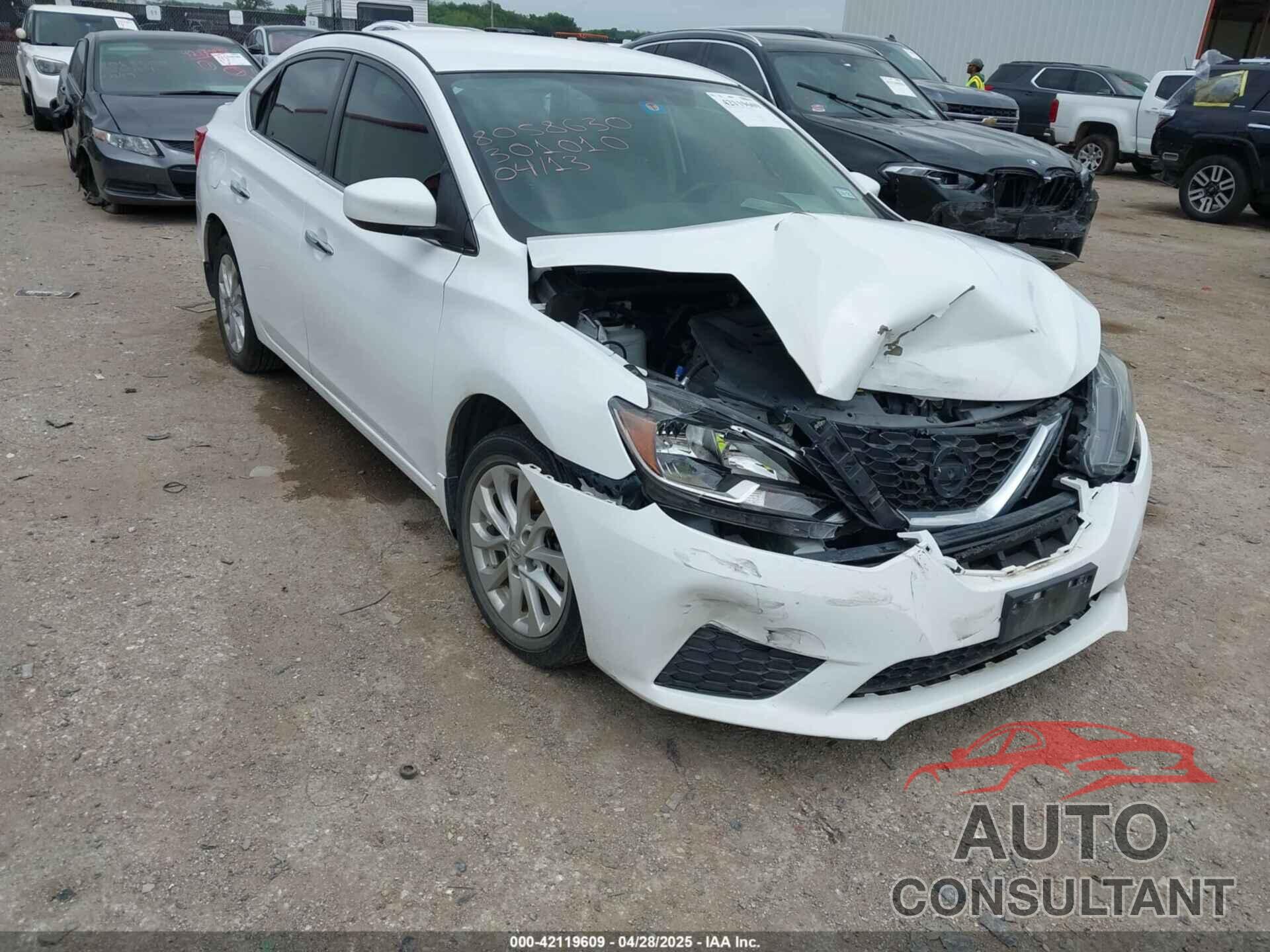 NISSAN SENTRA 2019 - 3N1AB7AP7KY301010