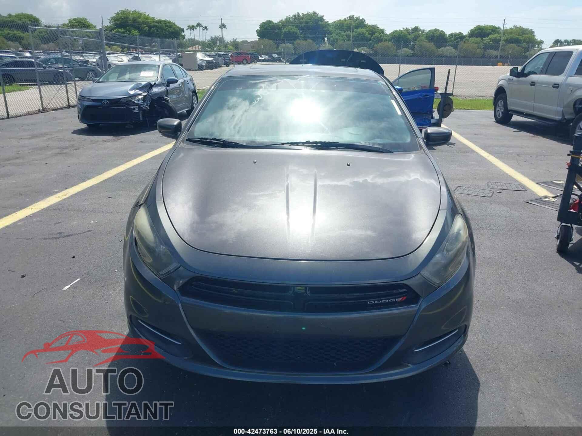 DODGE DART 2015 - 1C3CDFBB0FD364377
