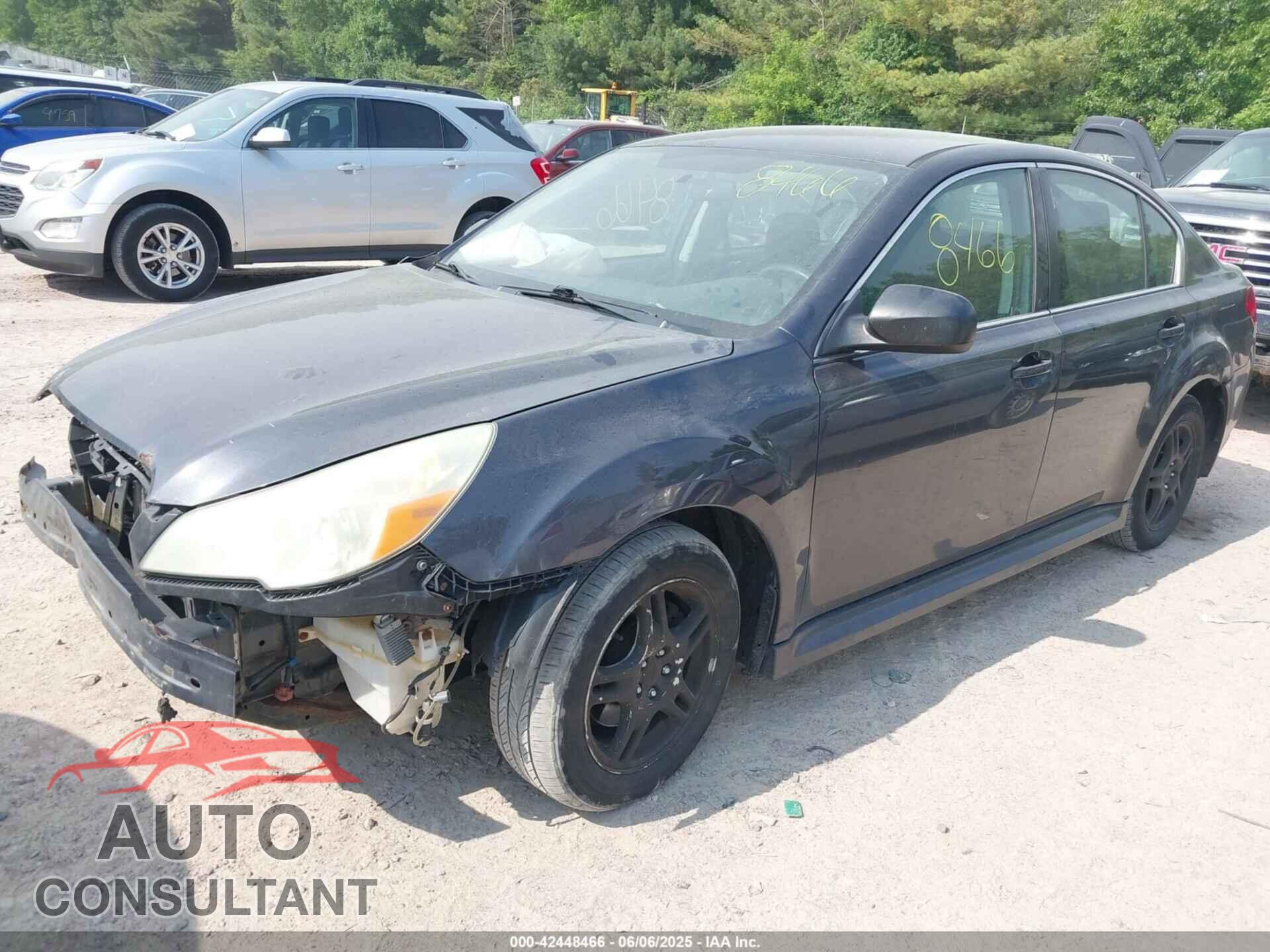 SUBARU LEGACY 2010 - 4S3BMAA68A1237126