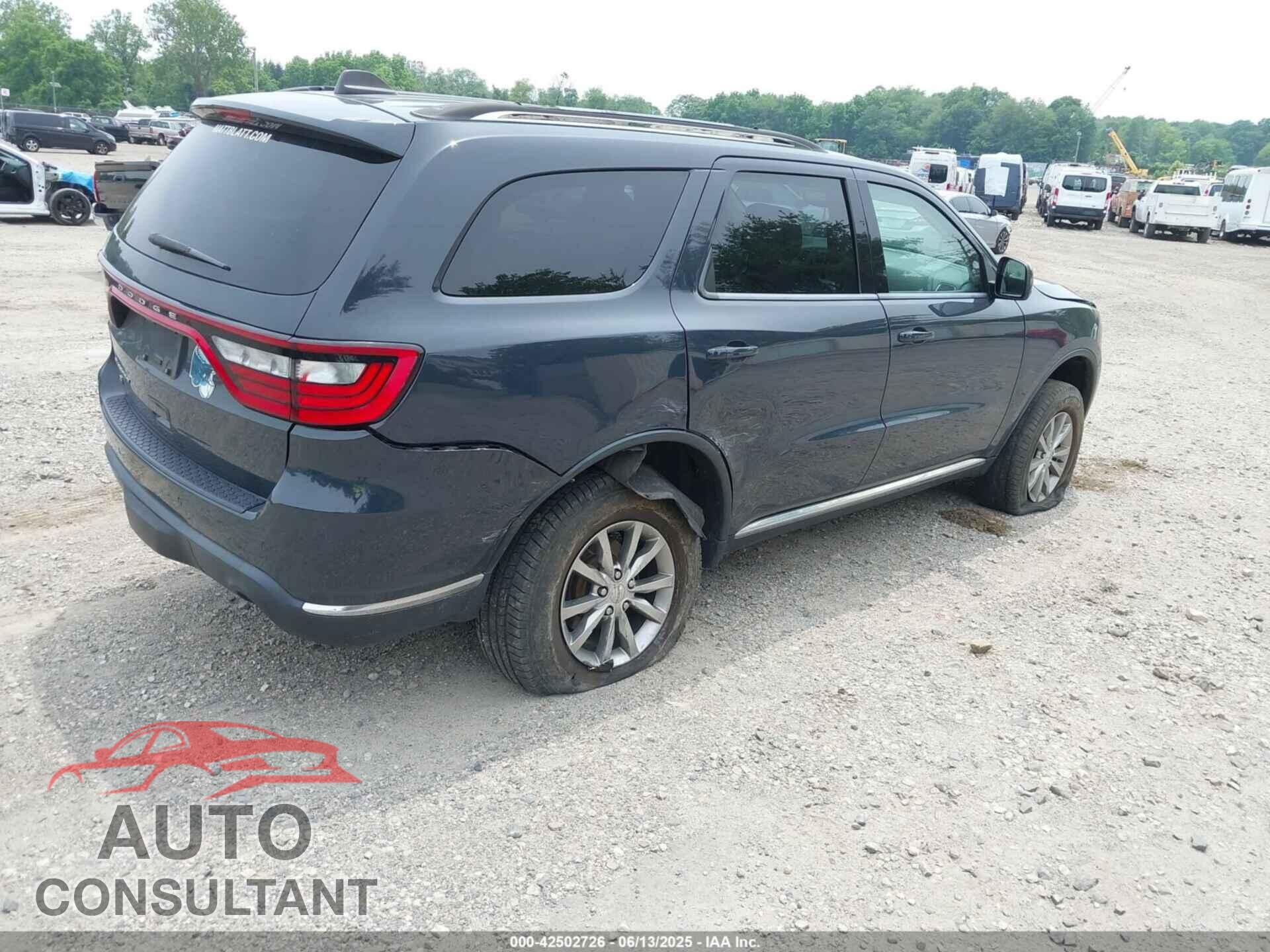 DODGE DURANGO 2018 - 1C4RDJAG5JC111480