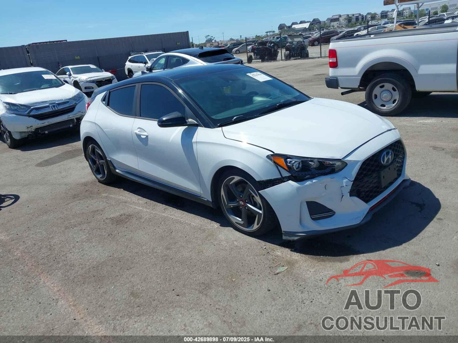 HYUNDAI VELOSTER 2019 - KMHTH6AB8KU005754