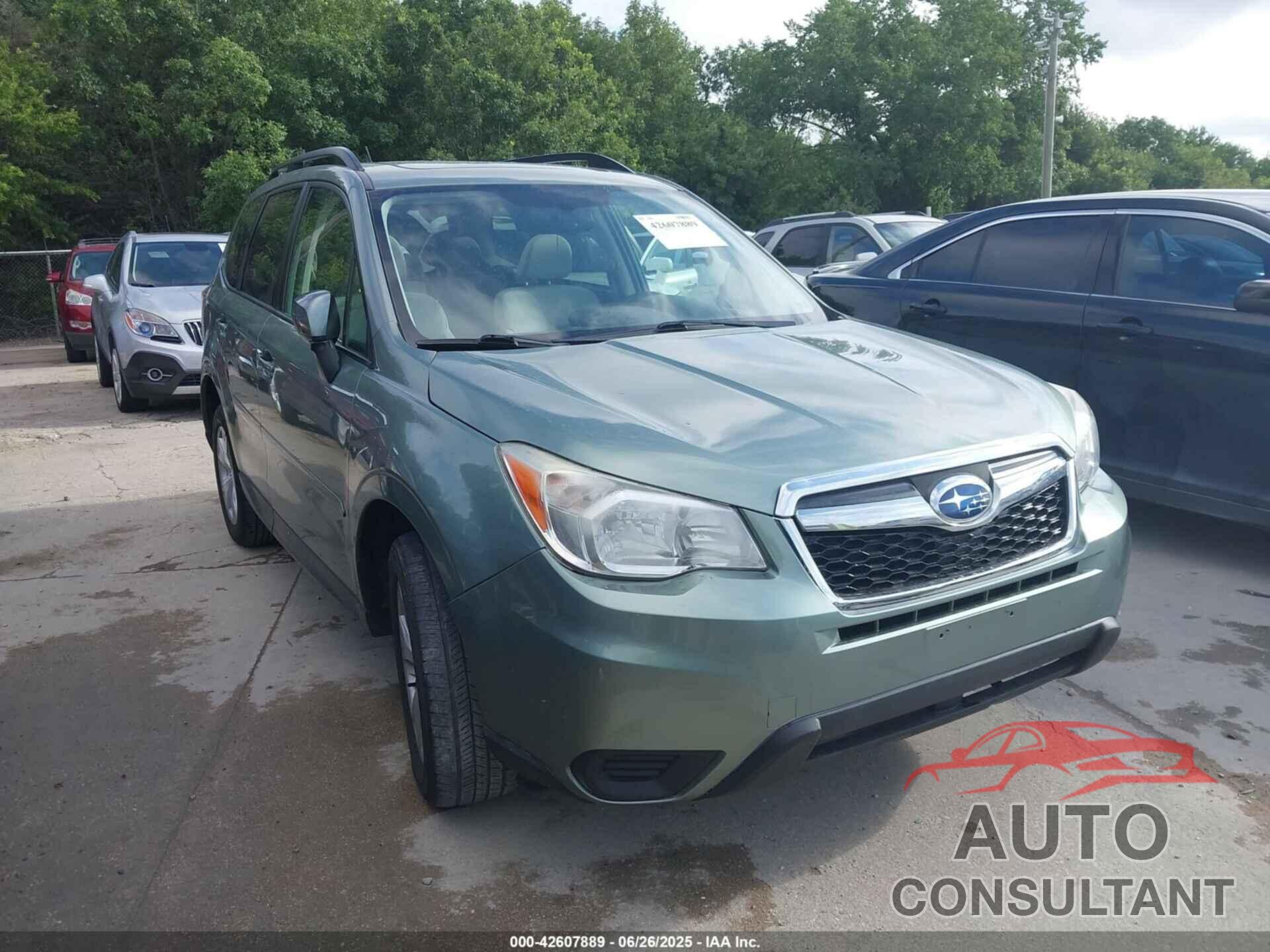 SUBARU FORESTER 2015 - JF2SJADC3FH405507