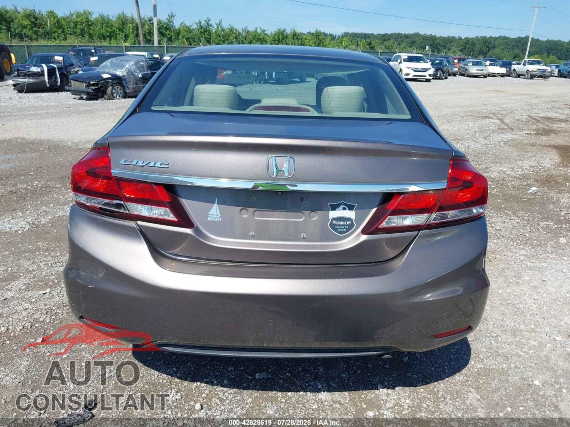 HONDA CIVIC 2013 - 19XFB2F51DE291477