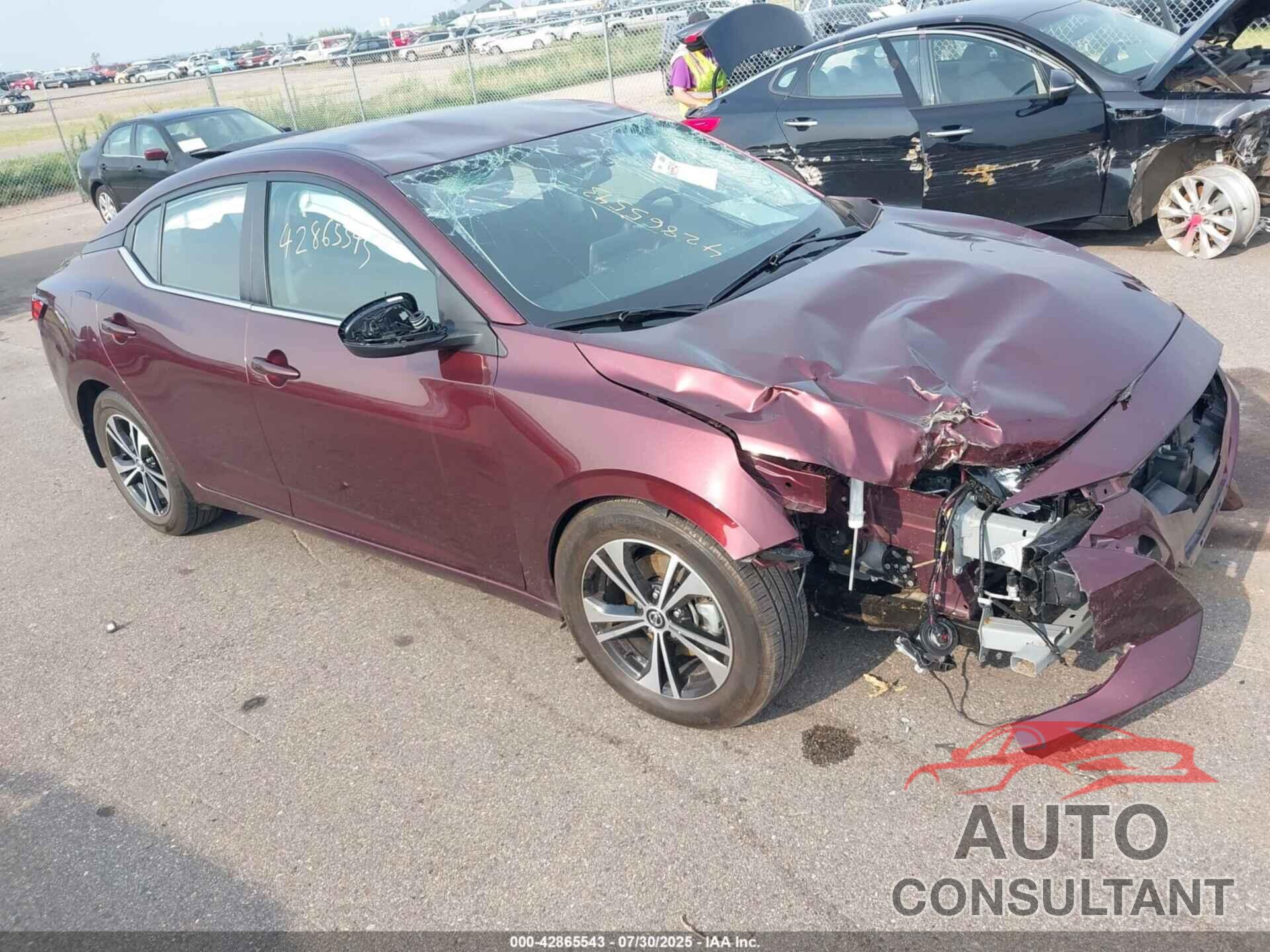 NISSAN SENTRA 2022 - 3N1AB8CVXNY249135
