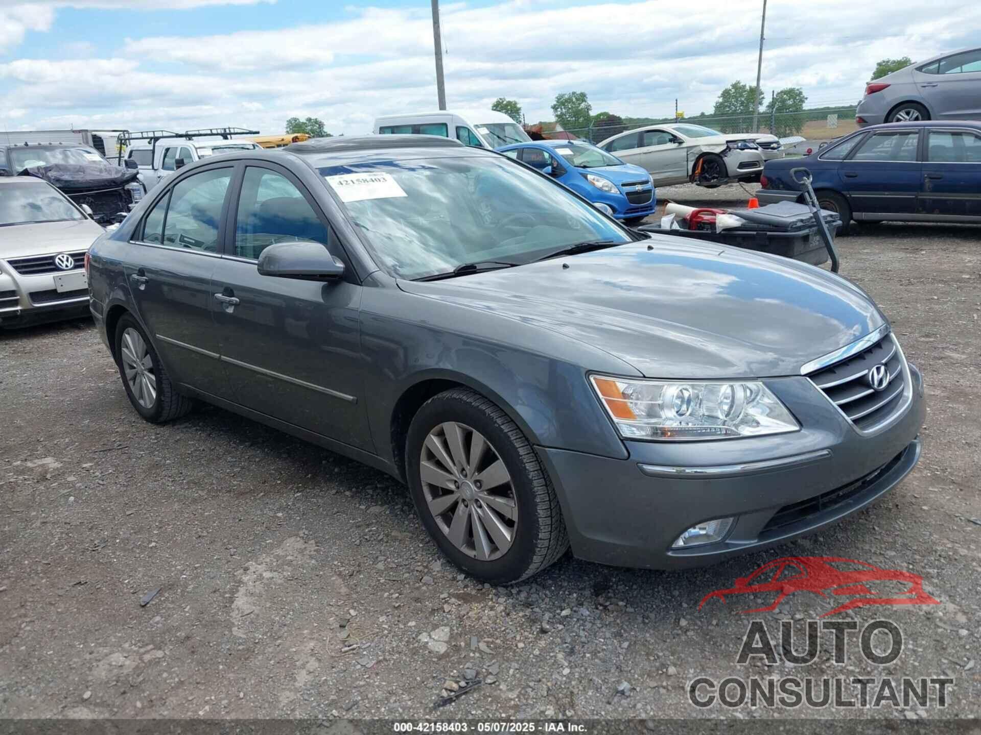 HYUNDAI SONATA 2010 - 5NPEU4AF2AH610362
