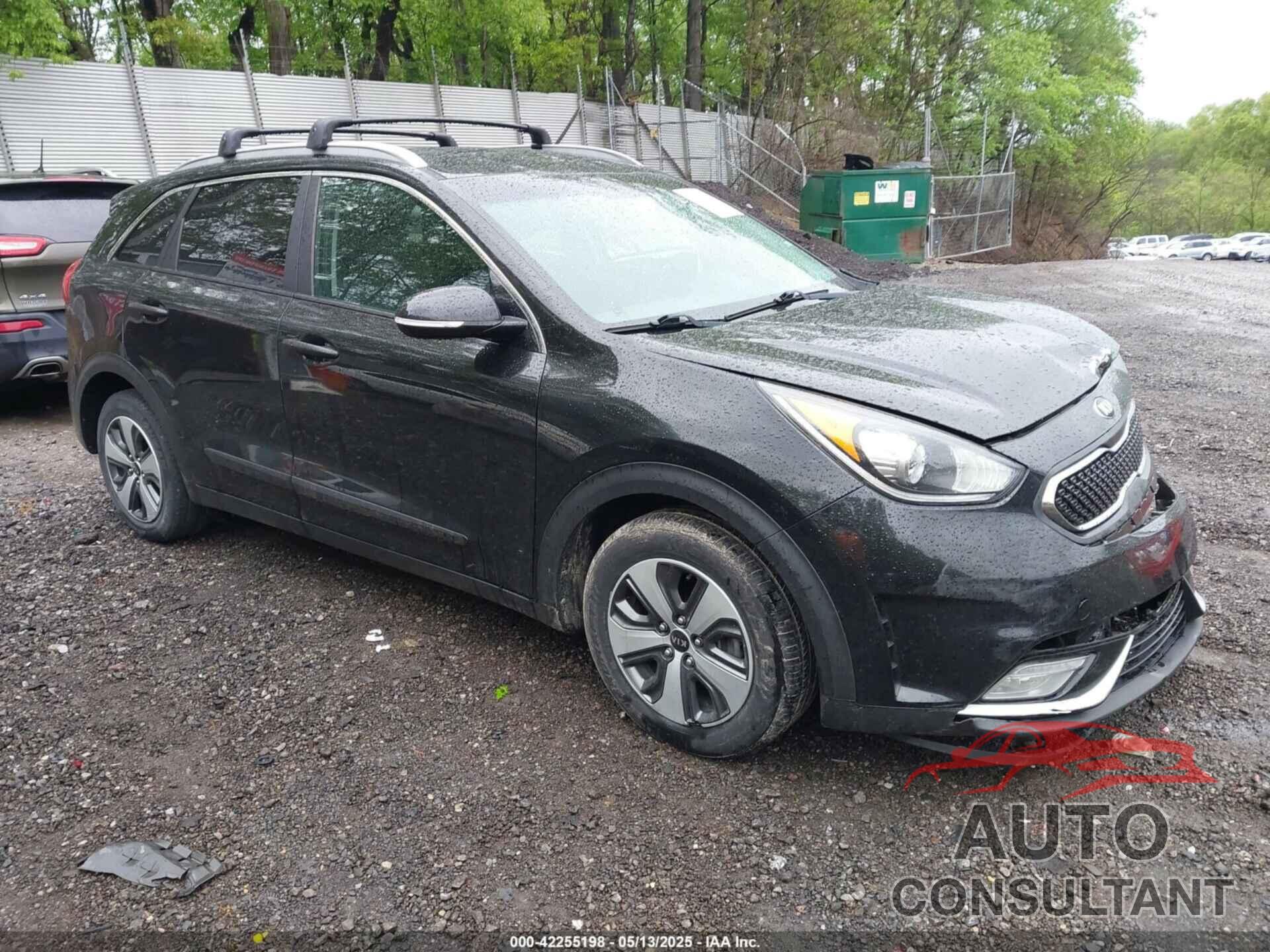KIA NIRO 2017 - KNDCC3LC2H5066656