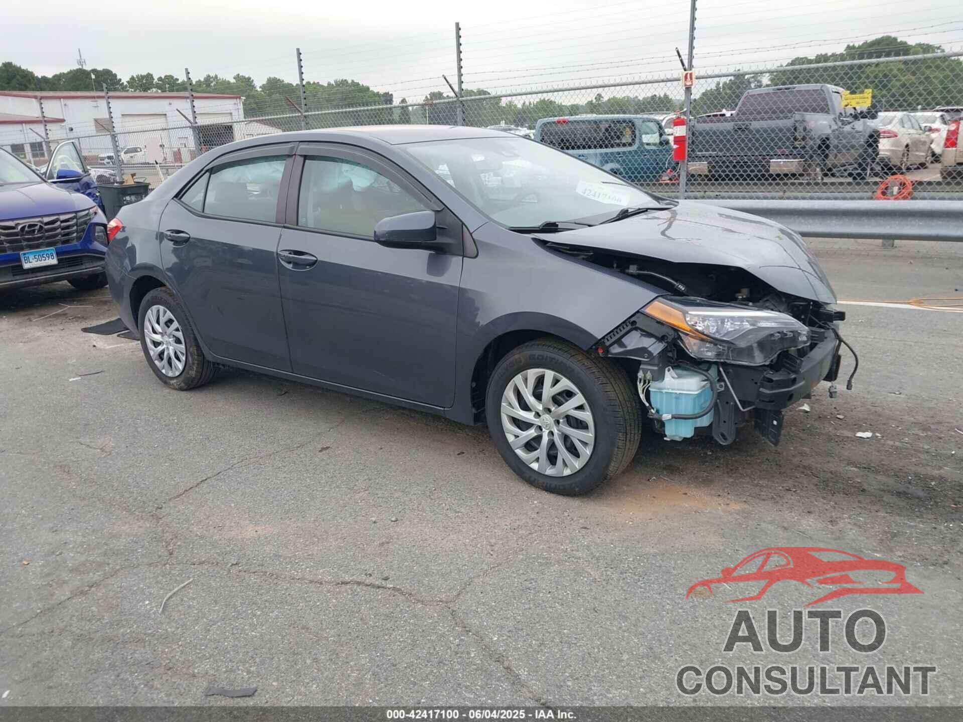 TOYOTA COROLLA 2018 - 2T1BURHE1JC007046