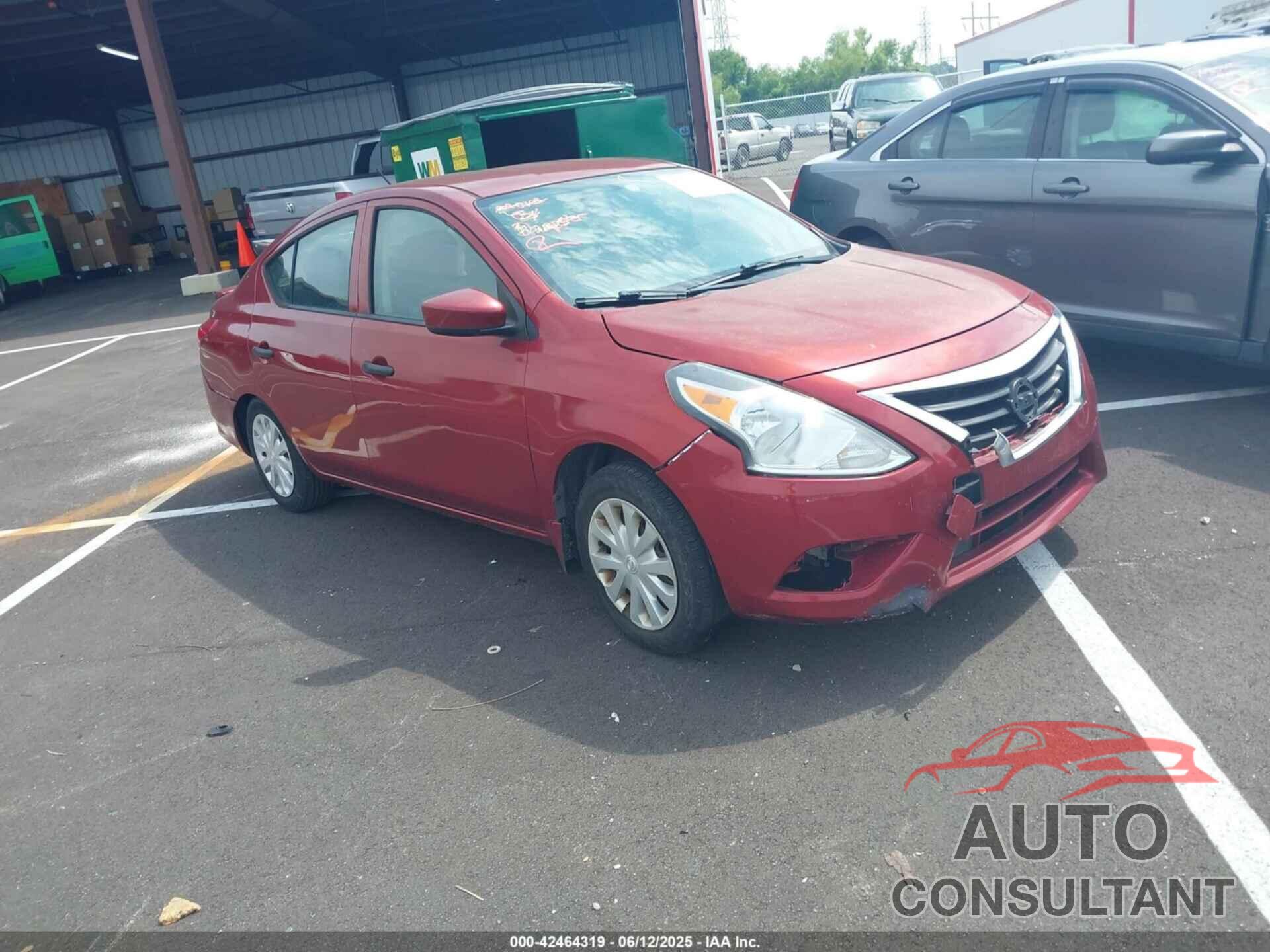 NISSAN VERSA 2016 - 3N1CN7AP3GL893266