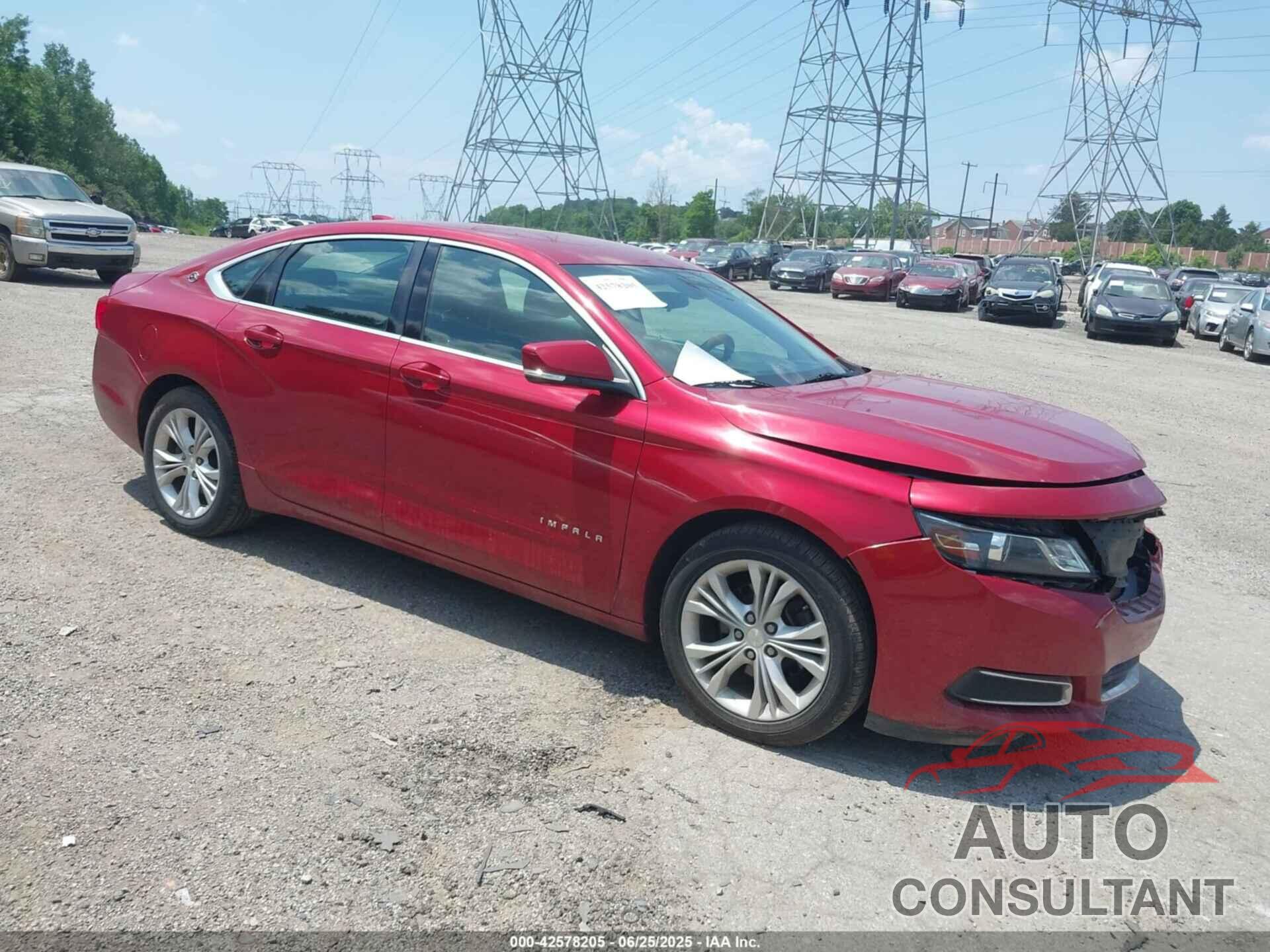 CHEVROLET IMPALA 2015 - 2G1115SL2F9194754