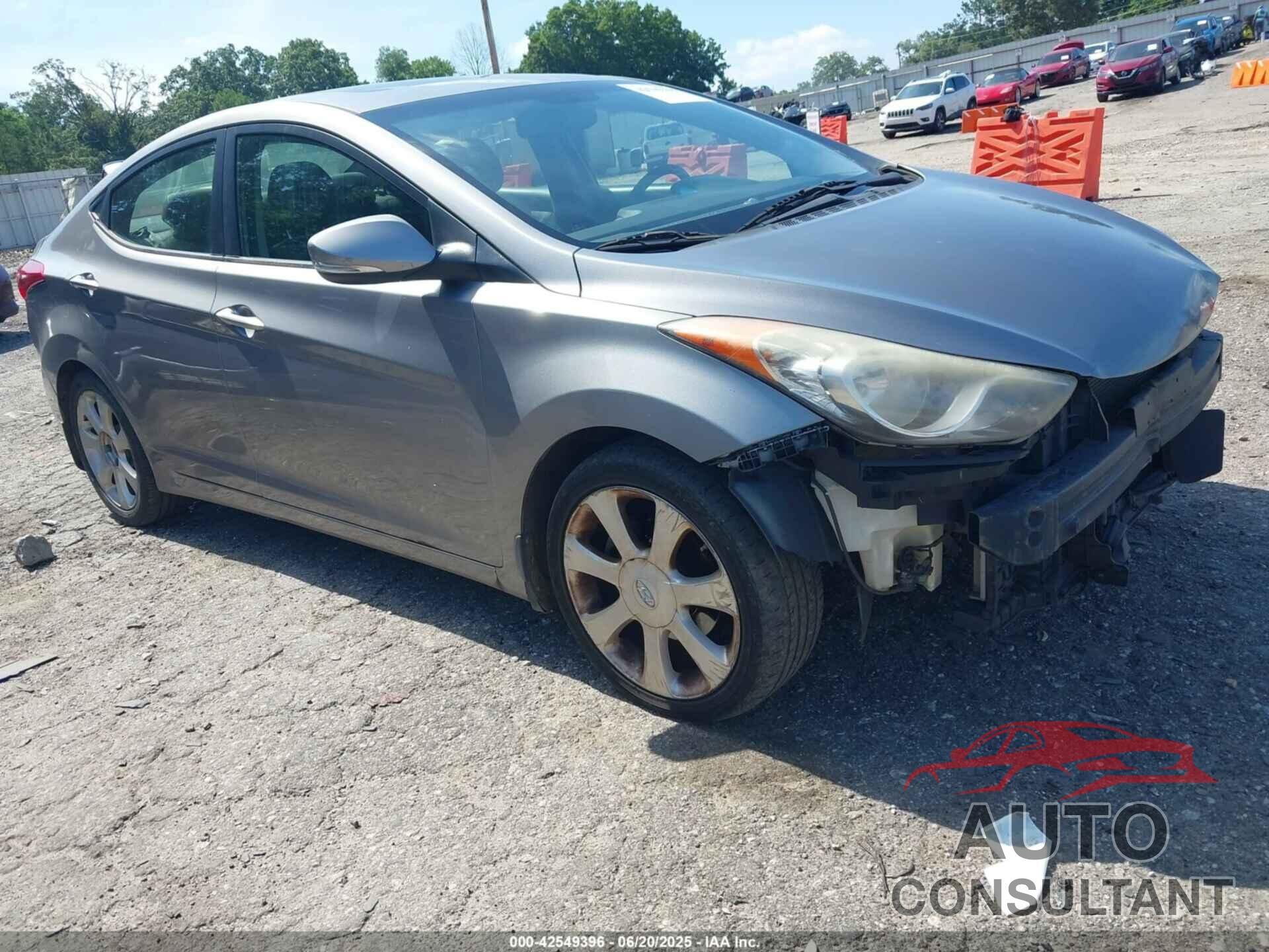 HYUNDAI ELANTRA 2012 - KMHDH4AE4CU330826