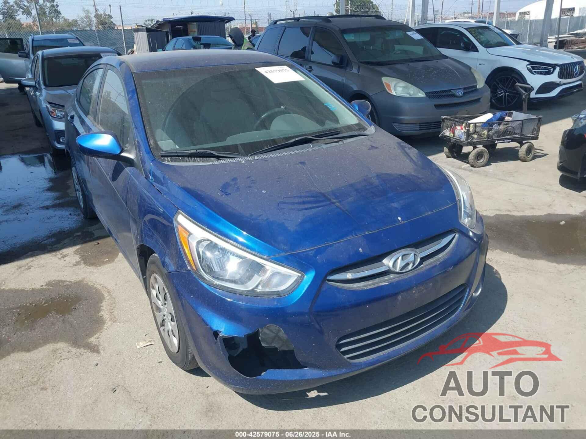 HYUNDAI ACCENT 2015 - KMHCT4AE9FU818880