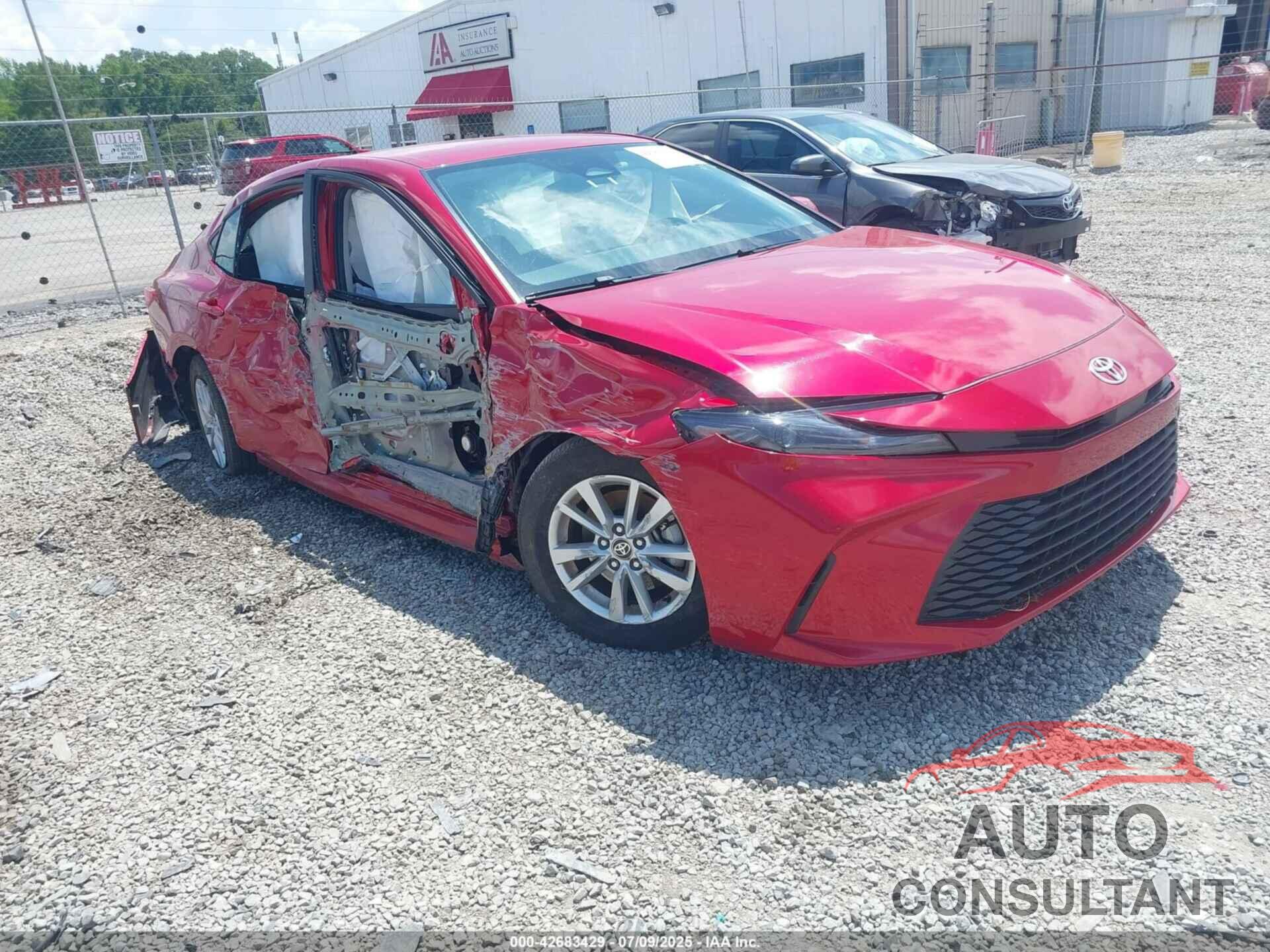 TOYOTA CAMRY 2025 - 4T1DAACK1SU037776