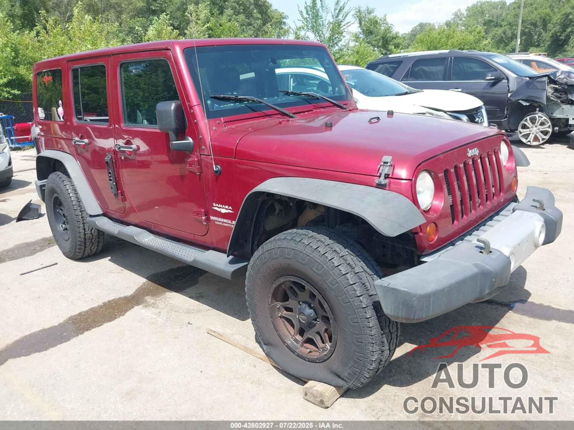 JEEP WRANGLER UNLIMITED 2012 - 1C4BJWEG7CL133078