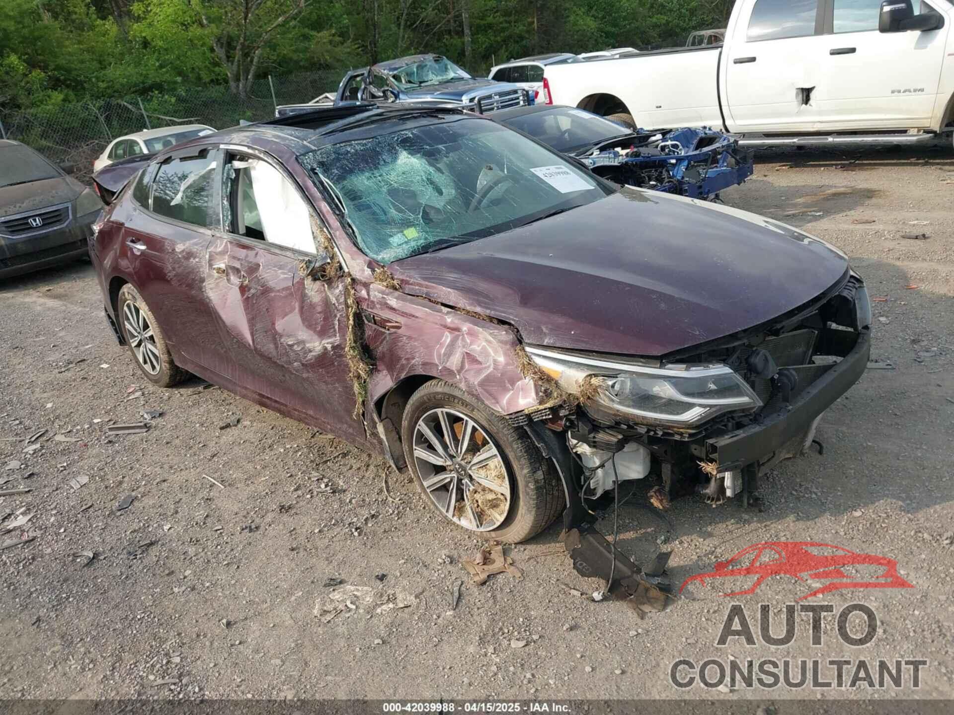 KIA OPTIMA 2019 - 5XXGT4L39KG315724