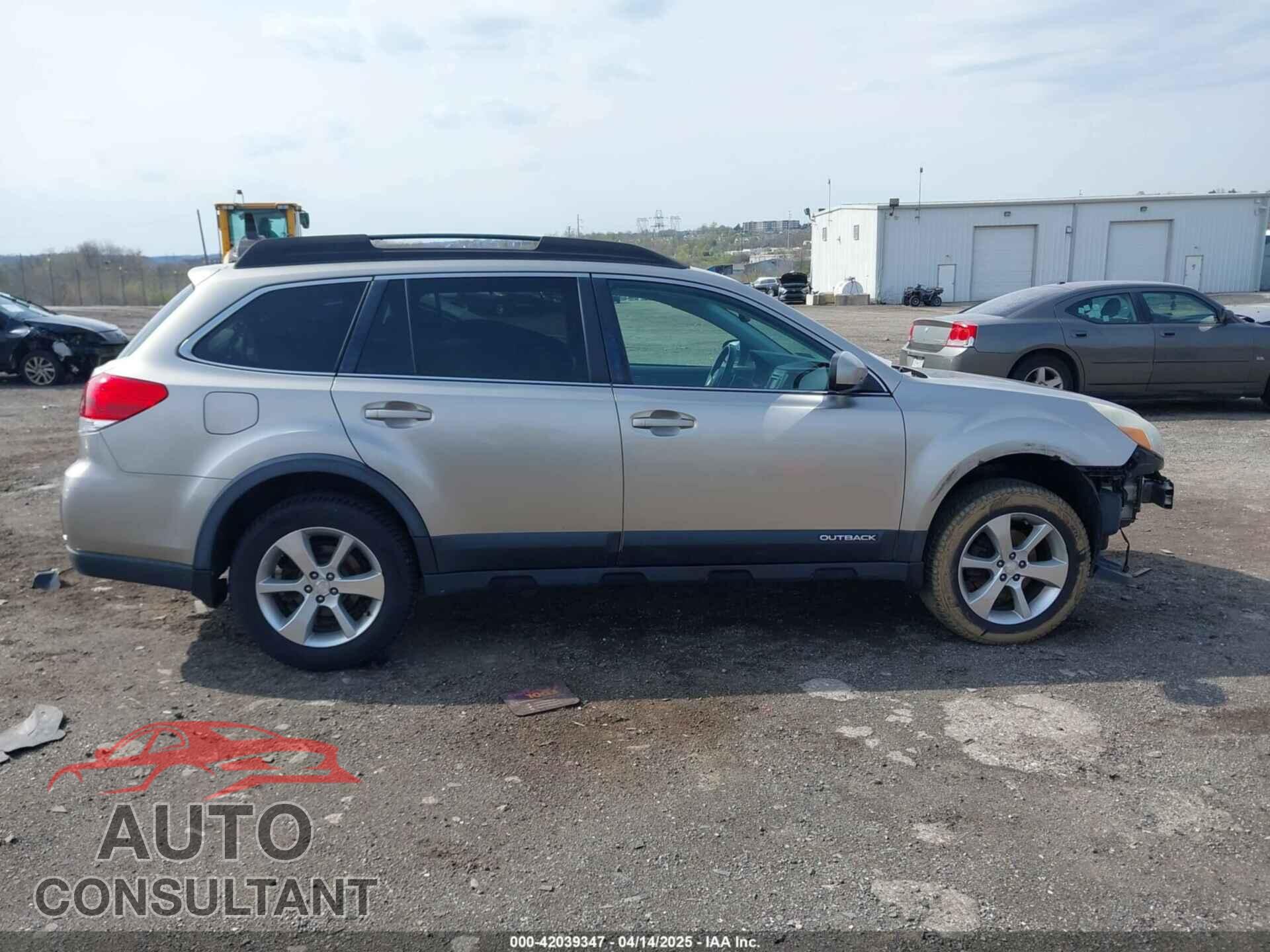 SUBARU OUTBACK 2014 - 4S4BRBLC2E3320678