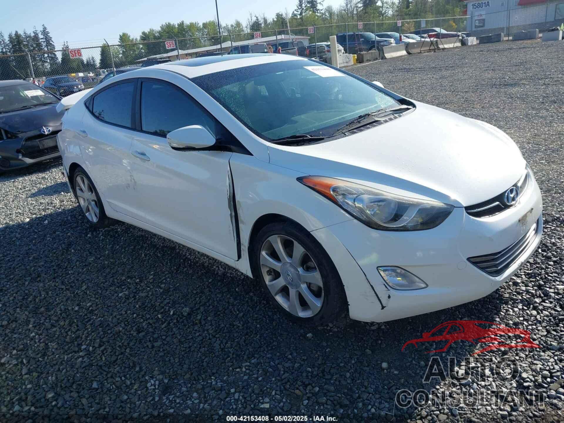 HYUNDAI ELANTRA 2013 - 5NPDH4AEXDH289943