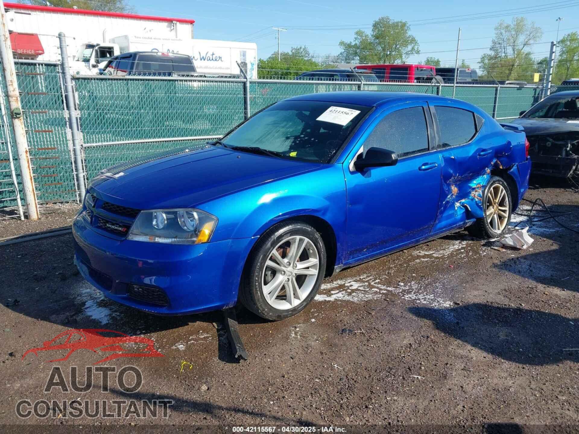 DODGE AVENGER 2014 - 1C3CDZAB6EN226547