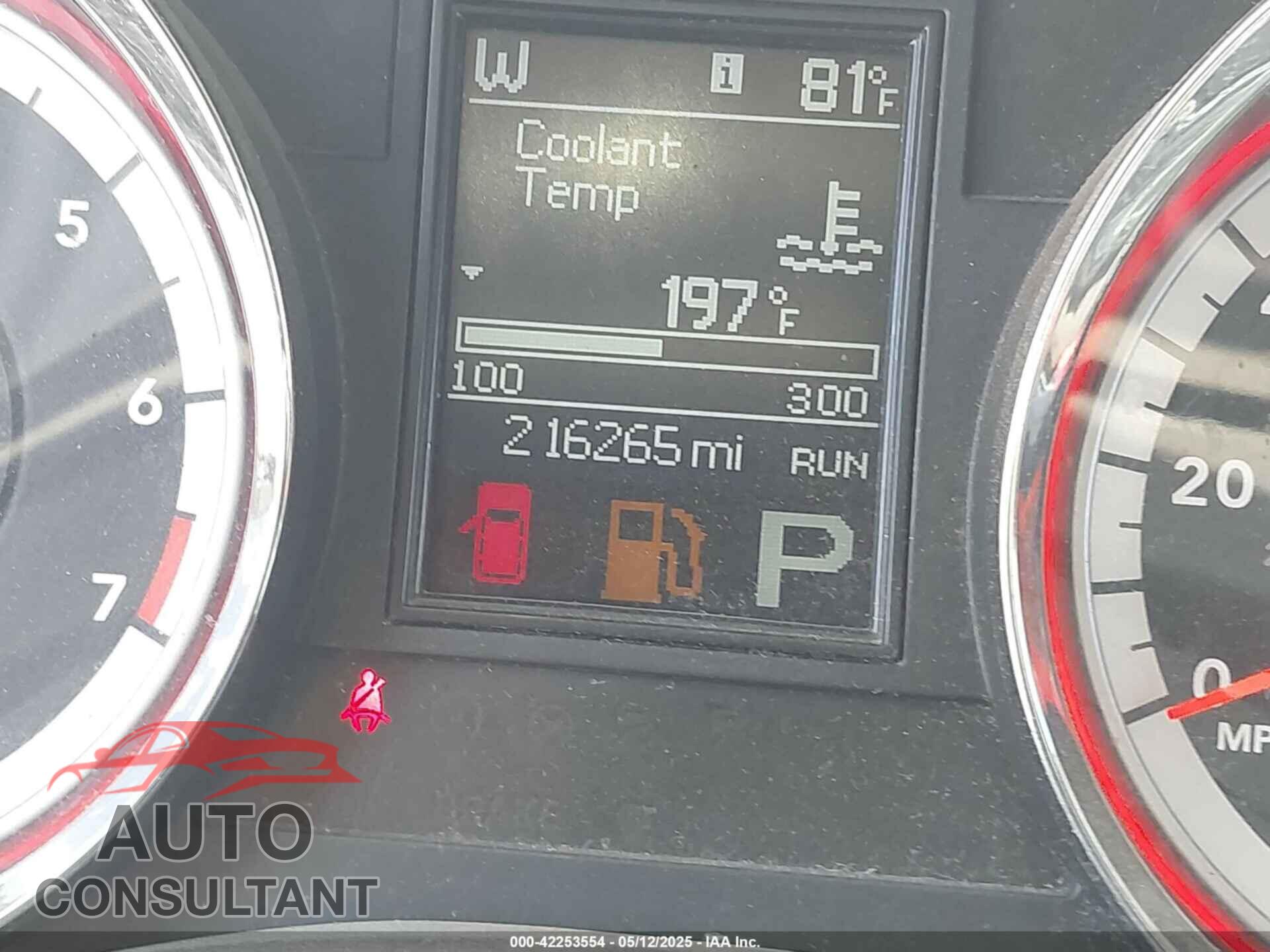 DODGE DURANGO 2013 - 1C4RDHDG6DC598097