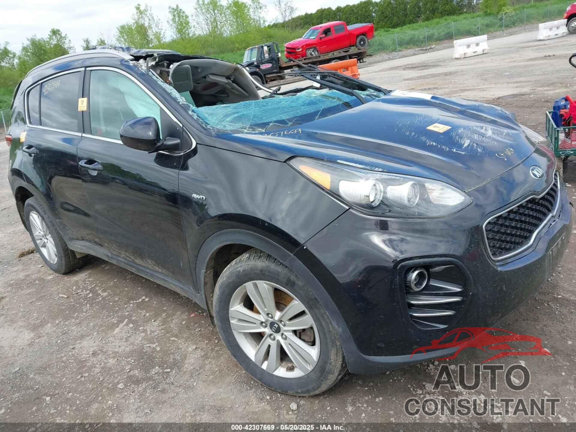 KIA SPORTAGE 2017 - KNDPMCAC9H7178960