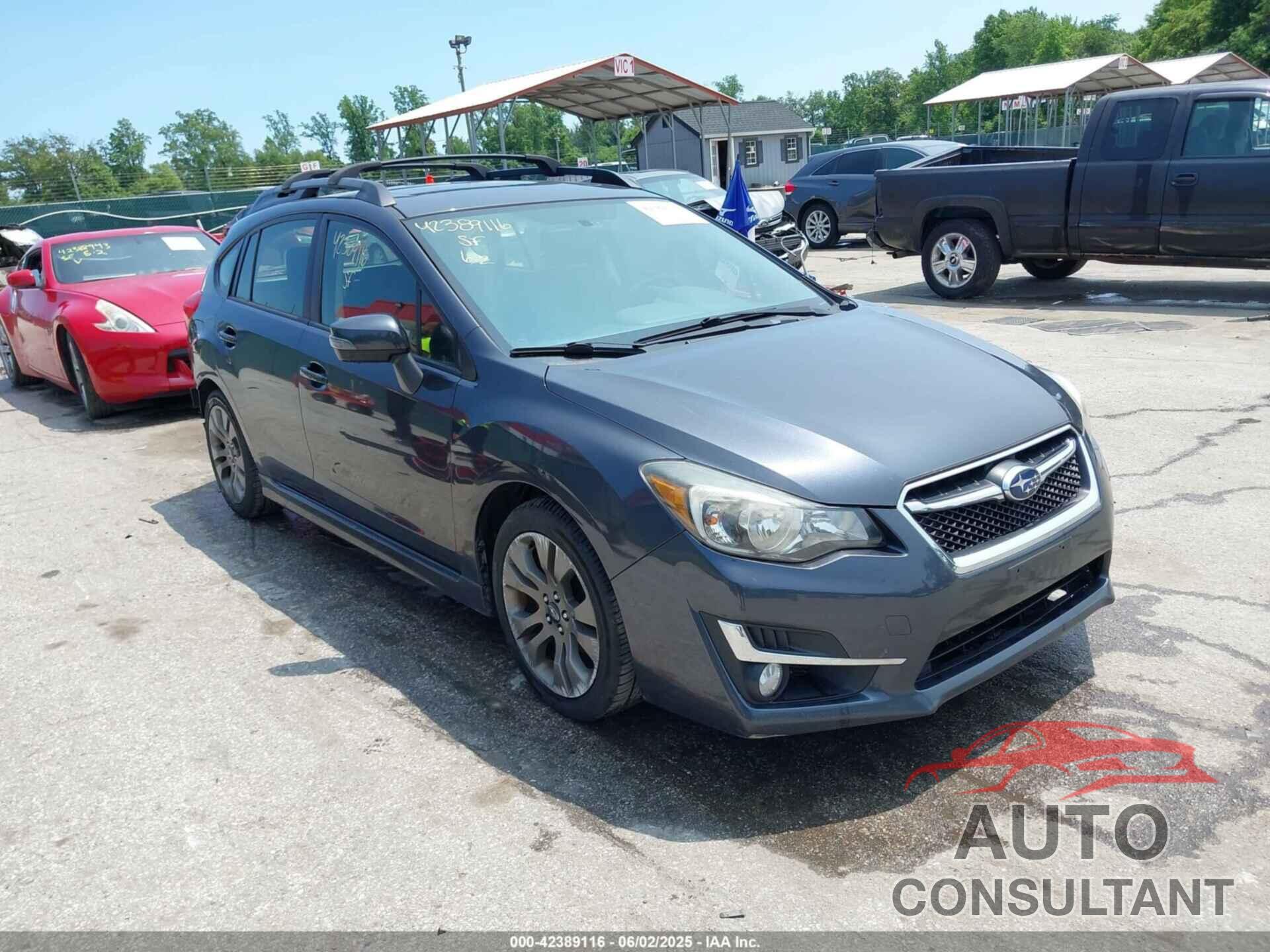 SUBARU IMPREZA 2015 - JF1GPAU62FH283466