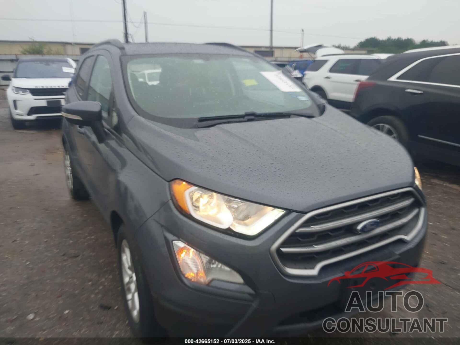 FORD ECOSPORT 2018 - MAJ3P1TE7JC212177