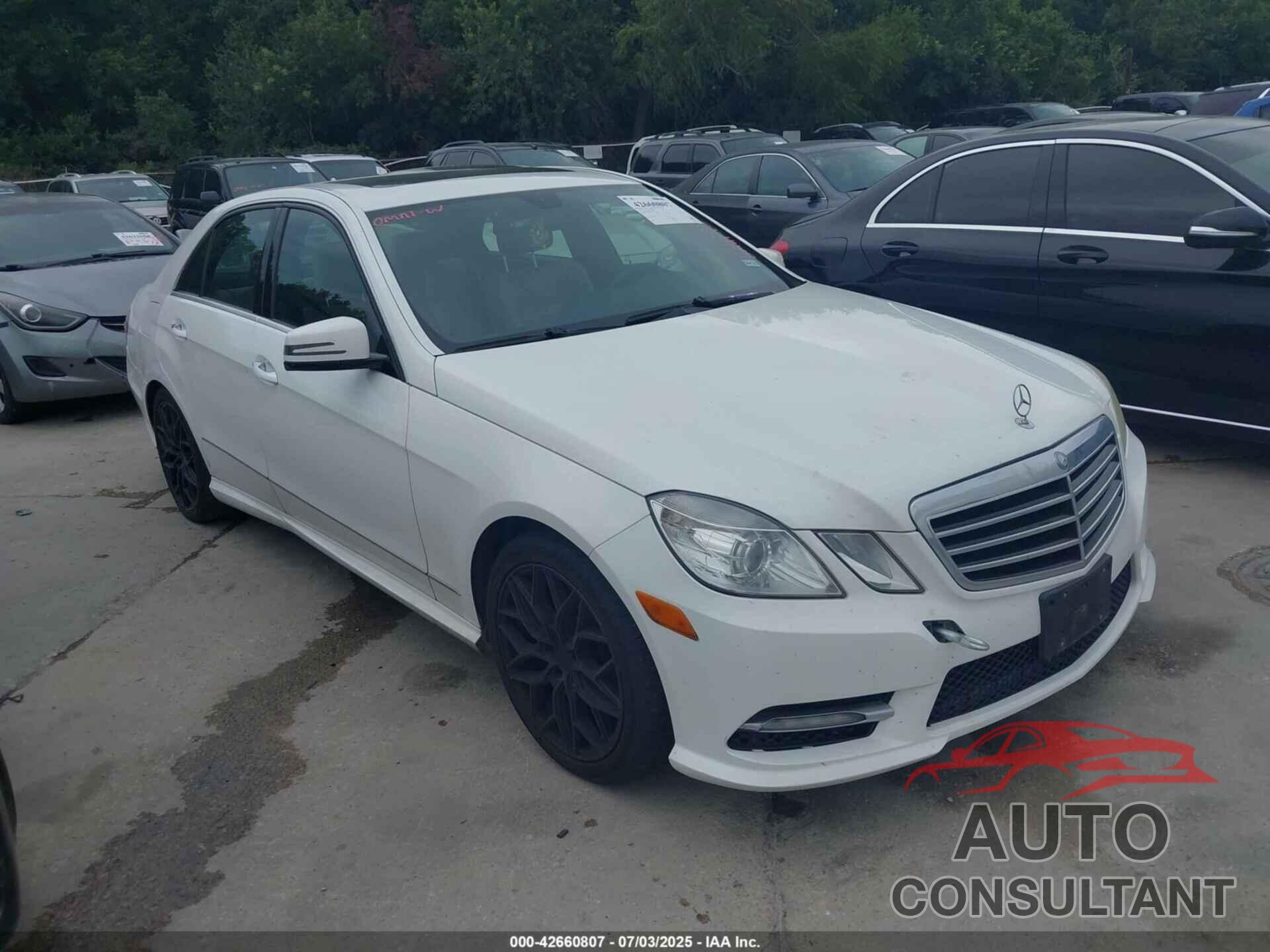 MERCEDES-BENZ E 350 2013 - WDDHF8JB0DA685994