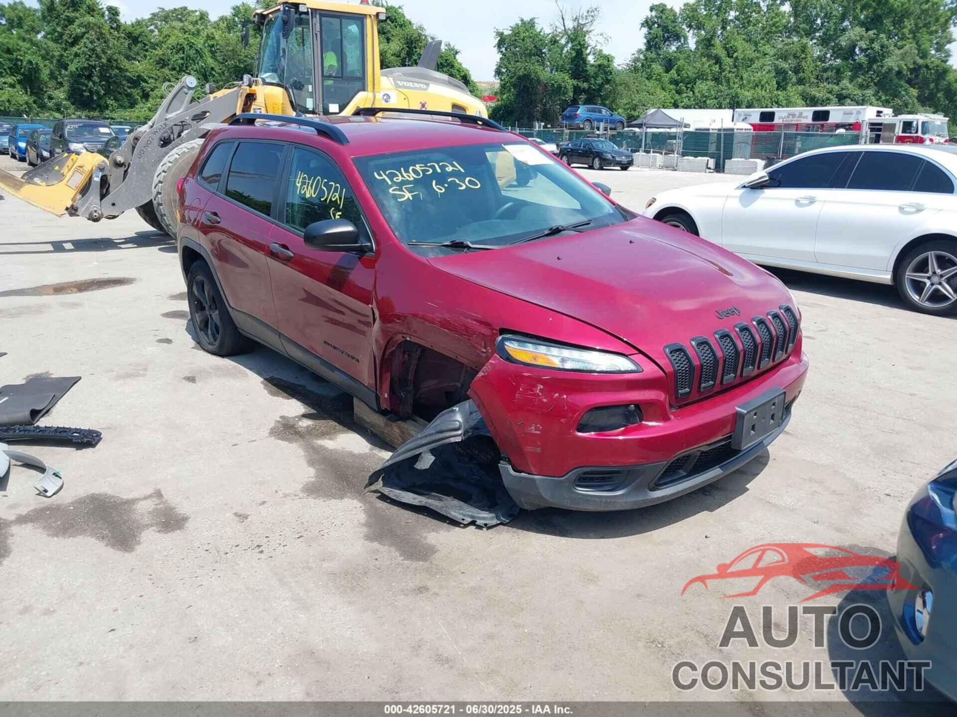 JEEP CHEROKEE 2016 - 1C4PJMAS6GW333071