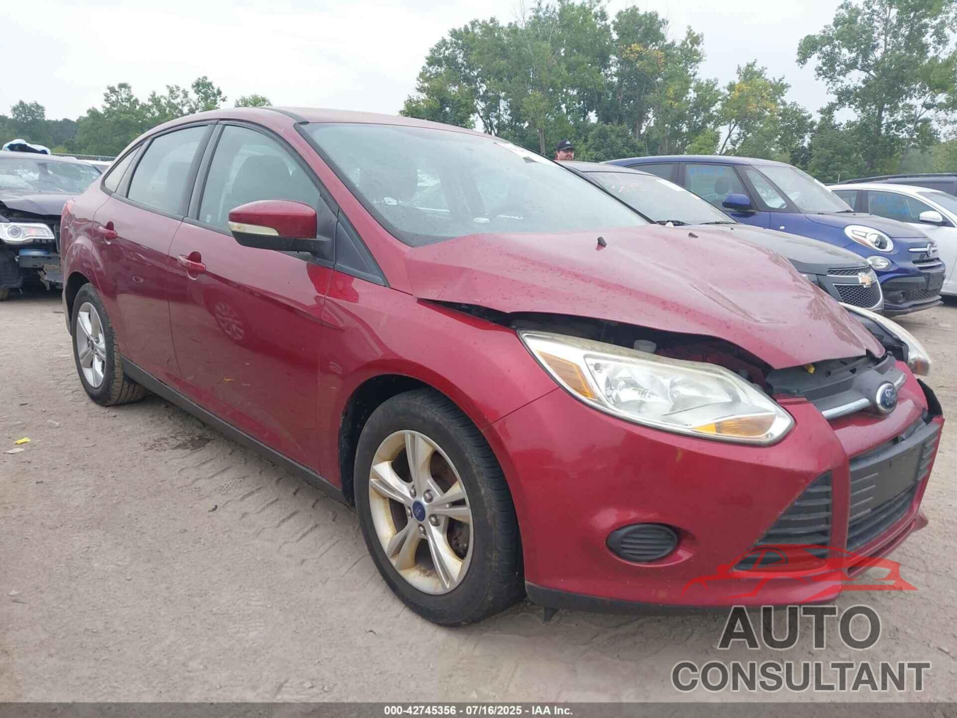 FORD FOCUS 2013 - 1FADP3F26DL156688