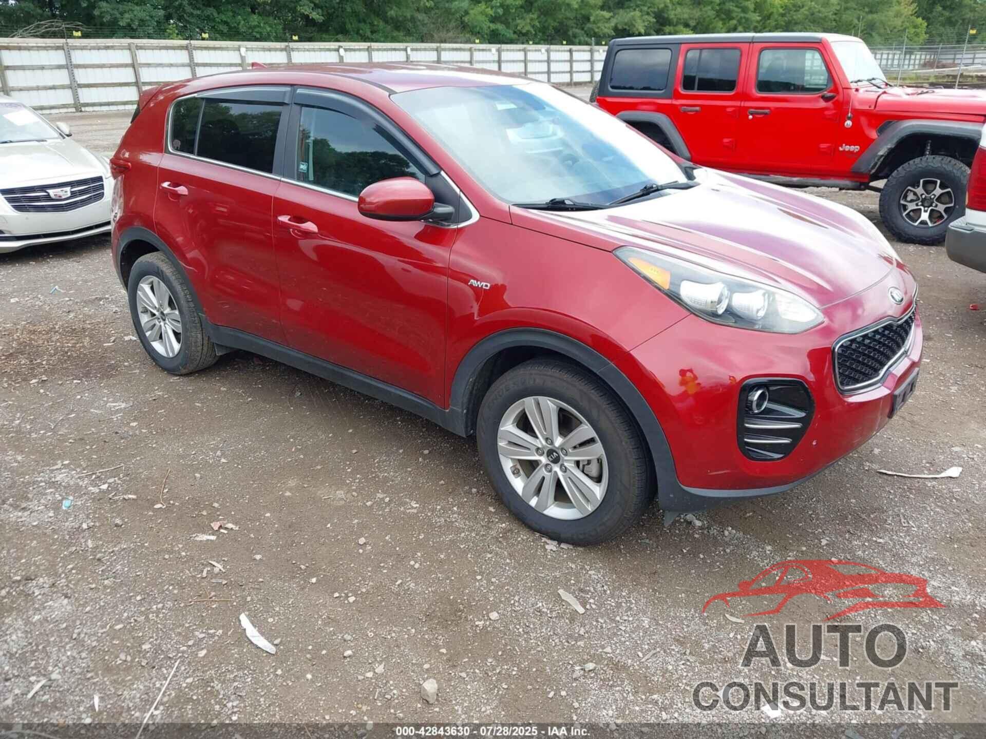 KIA SPORTAGE 2017 - KNDPMCAC2H7131060