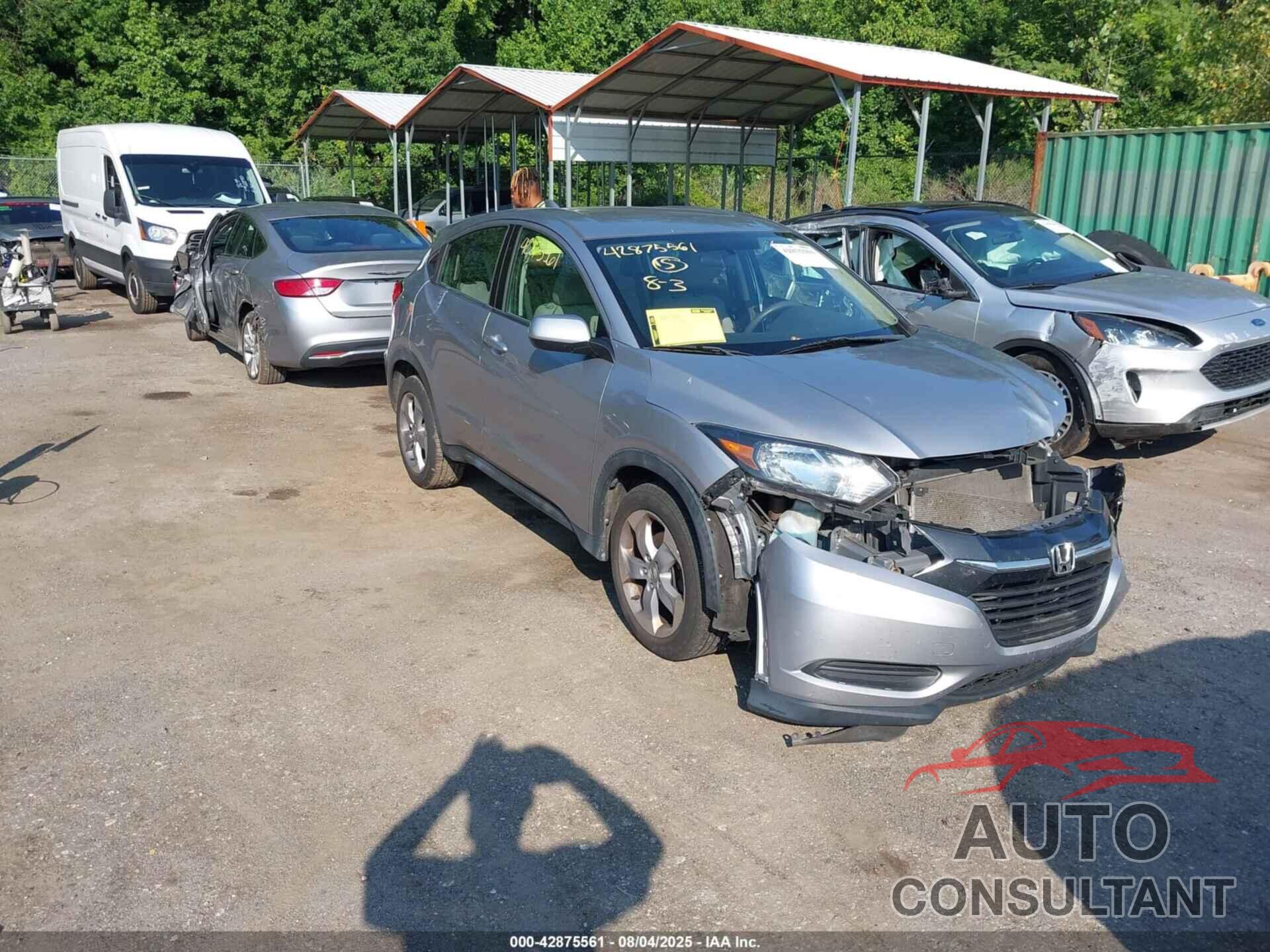 HONDA HR-V 2018 - 3CZRU6H31JG700212
