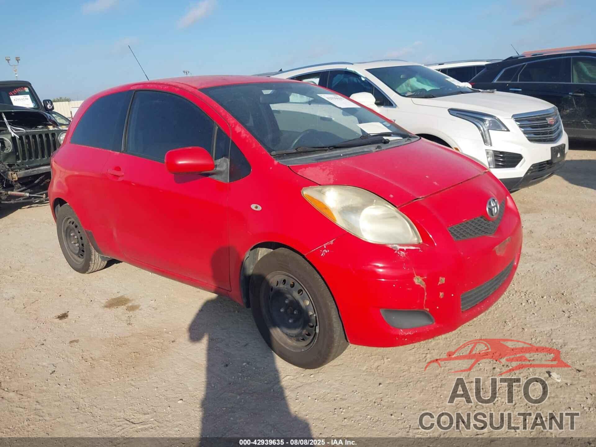 TOYOTA YARIS 2010 - JTDJT4K36A5289903