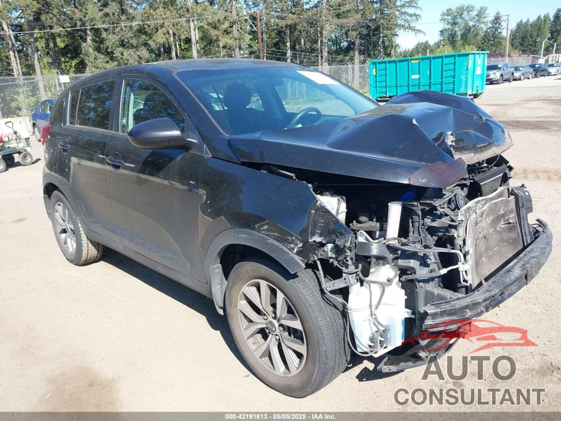KIA SPORTAGE 2016 - KNDPB3AC4G7841713