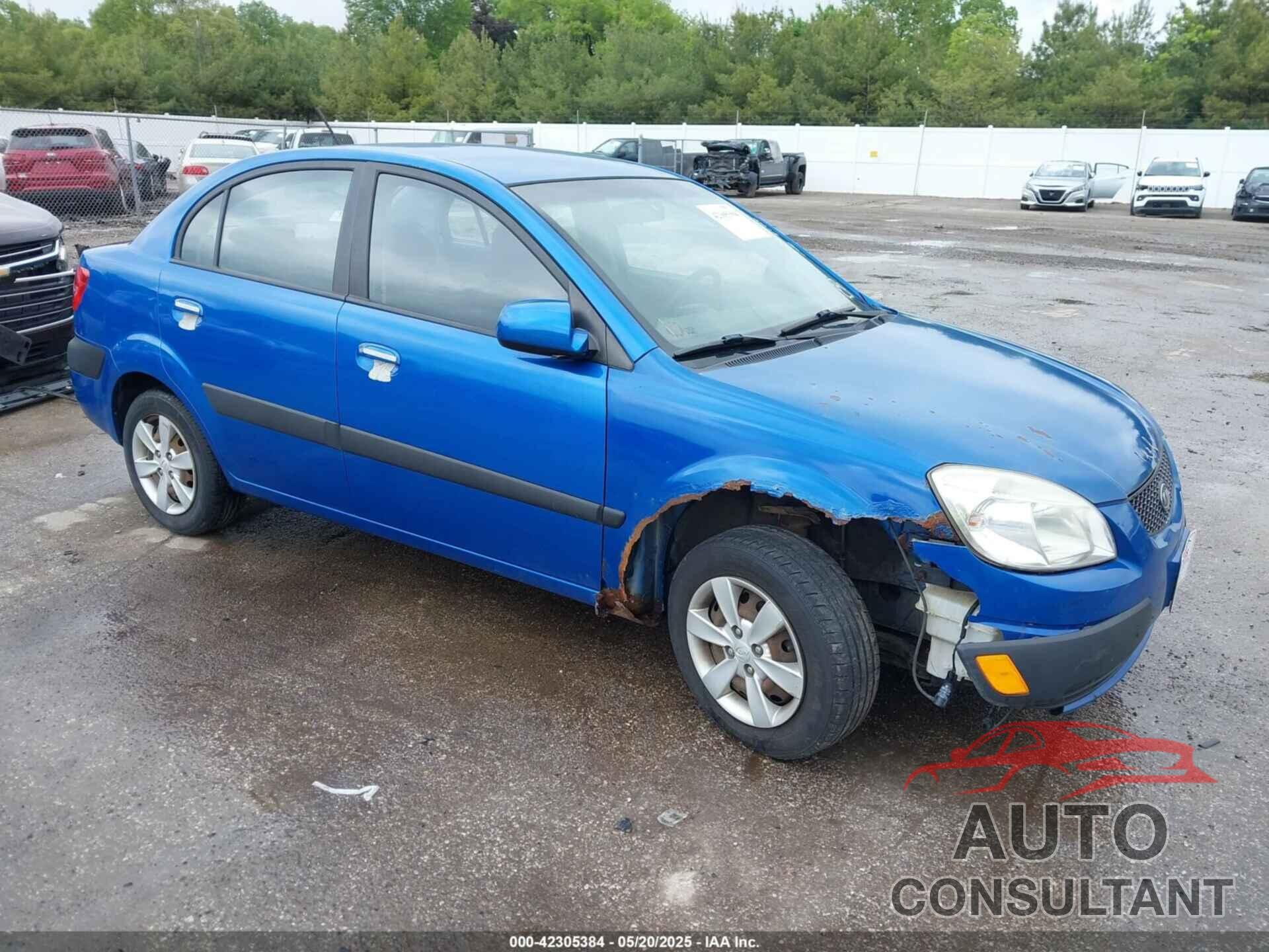 KIA RIO 2009 - KNADE223796533671