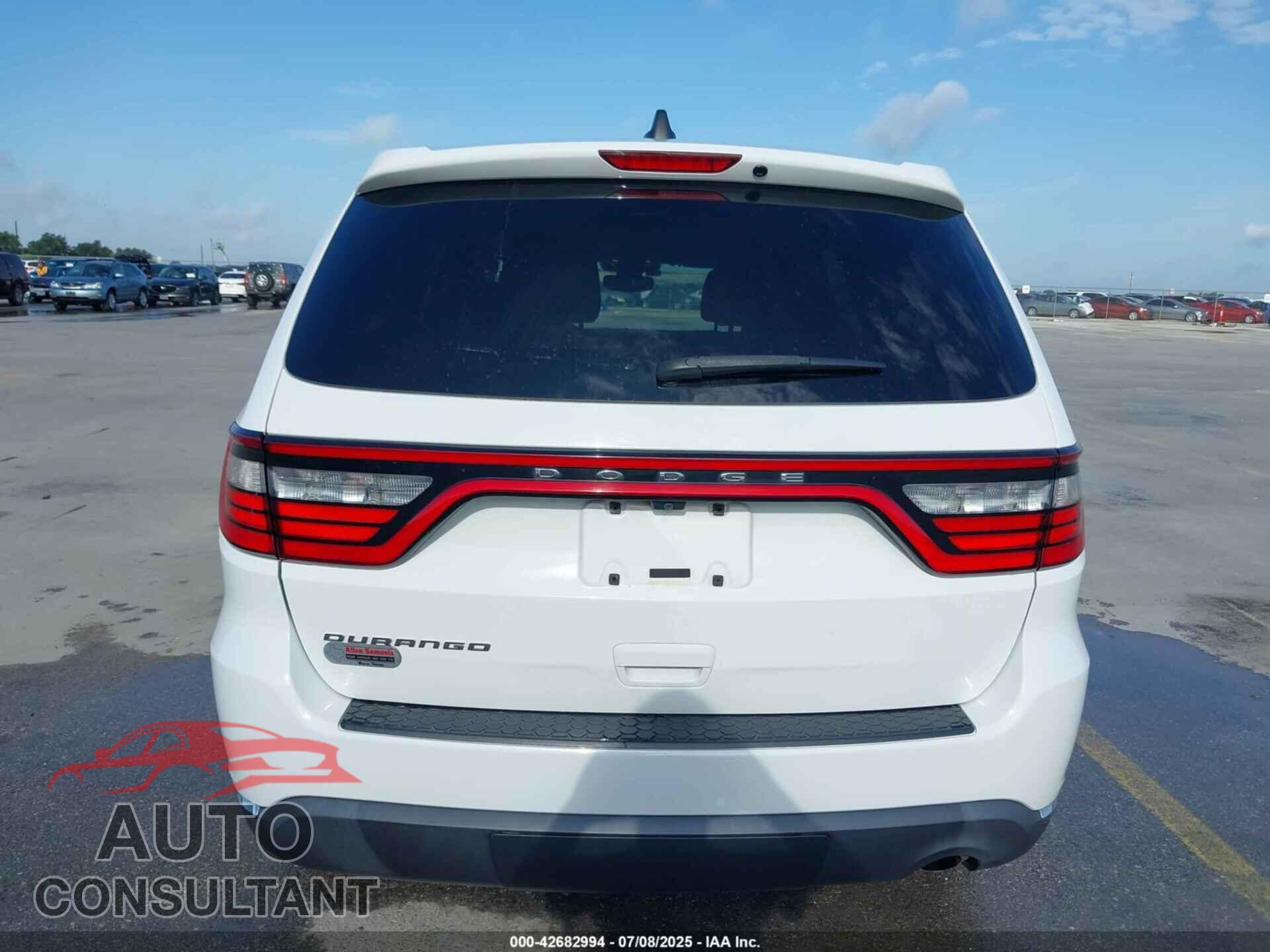 DODGE DURANGO 2019 - 1C4RDHAG7KC550089