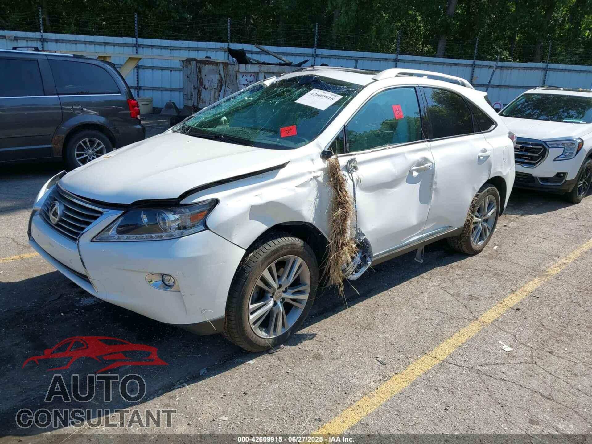 LEXUS RX 350 2015 - 2T2ZK1BA8FC200387