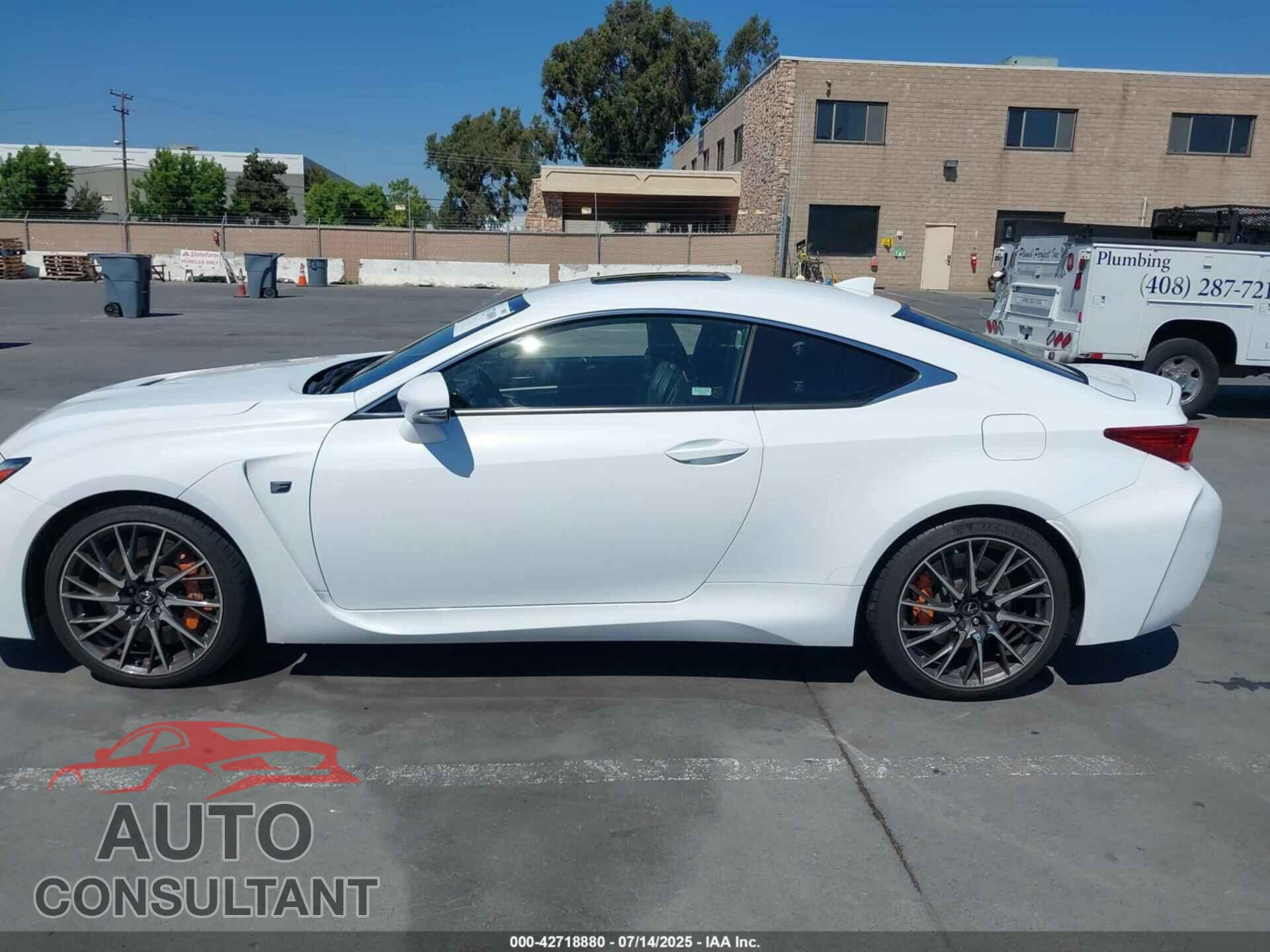LEXUS RC F 2017 - JTHHP5BC3H5005841