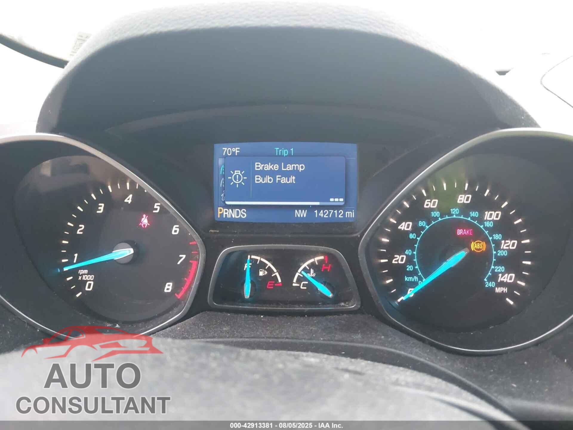 FORD ESCAPE 2015 - 1FMCU0F72FUC85061