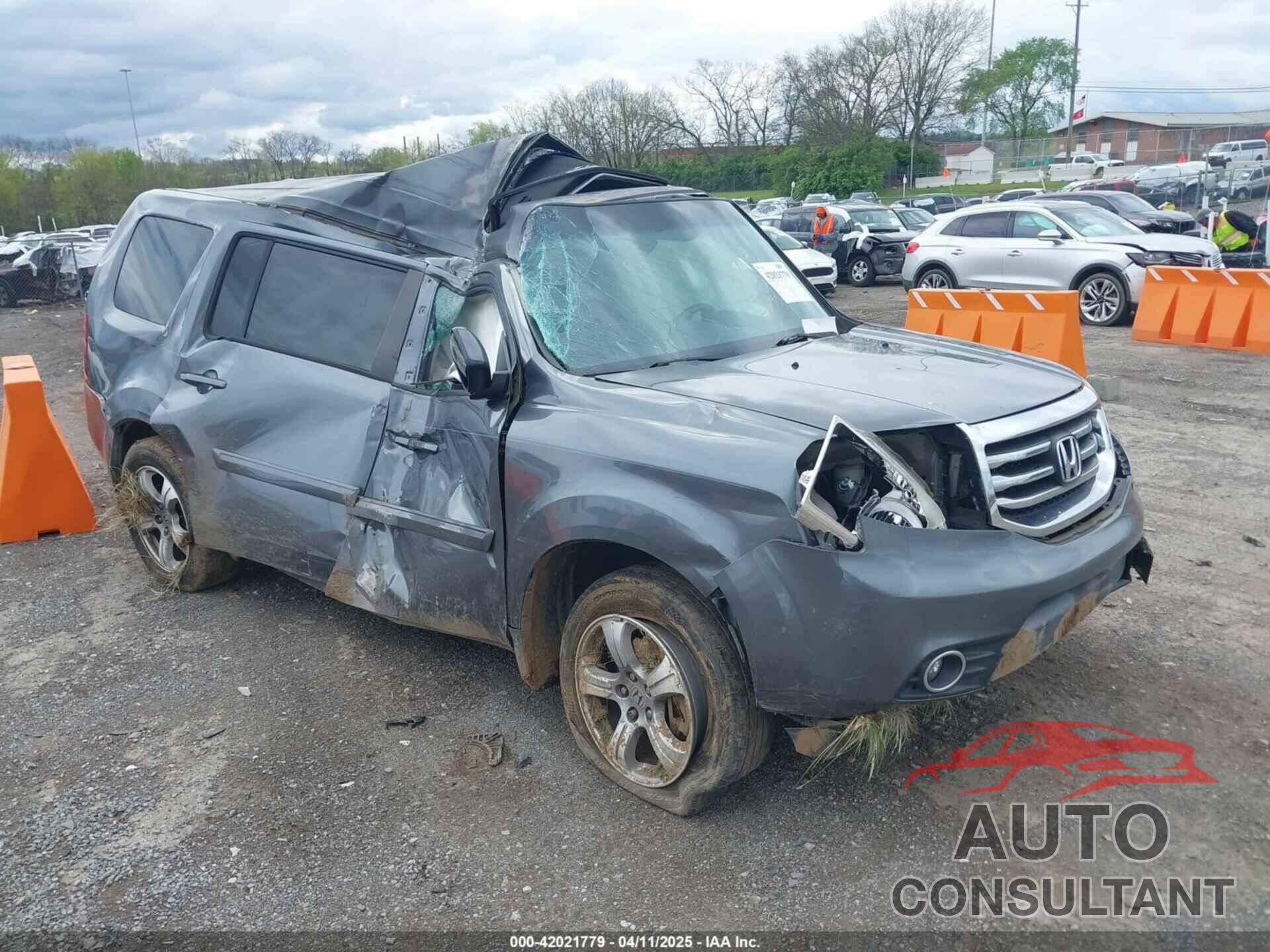 HONDA PILOT 2013 - 5FNYF3H59DB034111