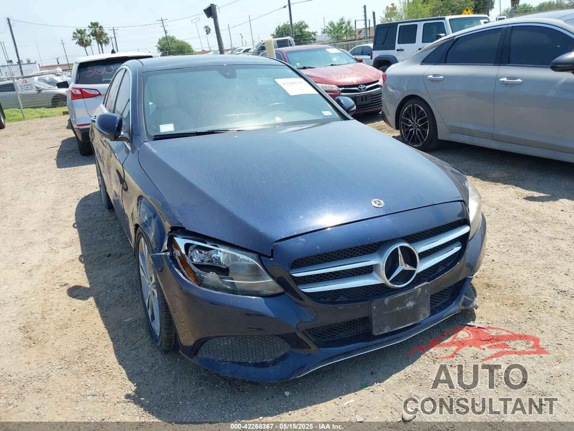 MERCEDES-BENZ C 300 2018 - WDDWF4JBXJR348097