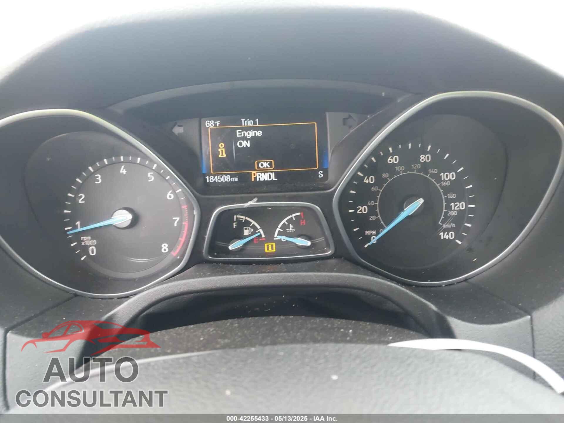 FORD FOCUS 2015 - 1FADP3F20FL250844